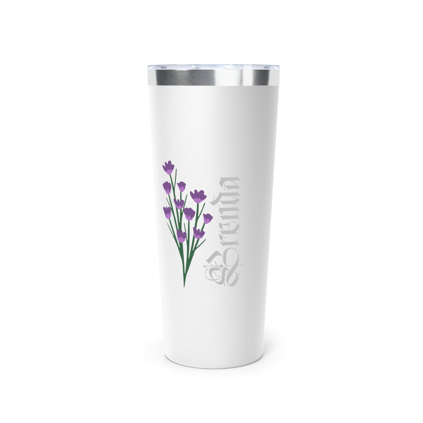 February Personalized Birth Flower 22 oz Tumbler, Personalized Birth Flower Coffee Cup With Name, Gifts for Her, Bridesmaid Proposal, Party Favor