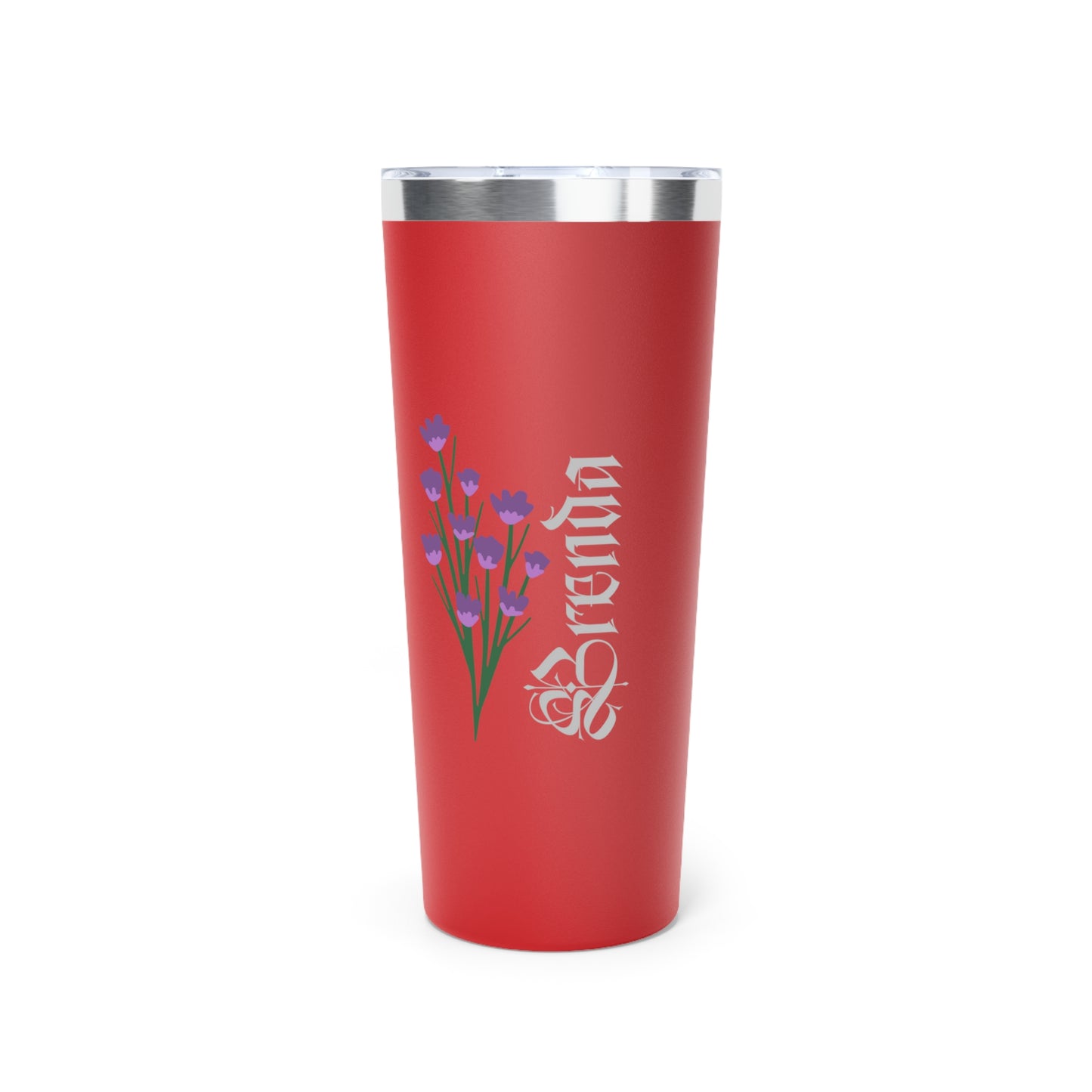 February Personalized Birth Flower 22 oz Tumbler, Personalized Birth Flower Coffee Cup With Name, Gifts for Her, Bridesmaid Proposal, Party Favor