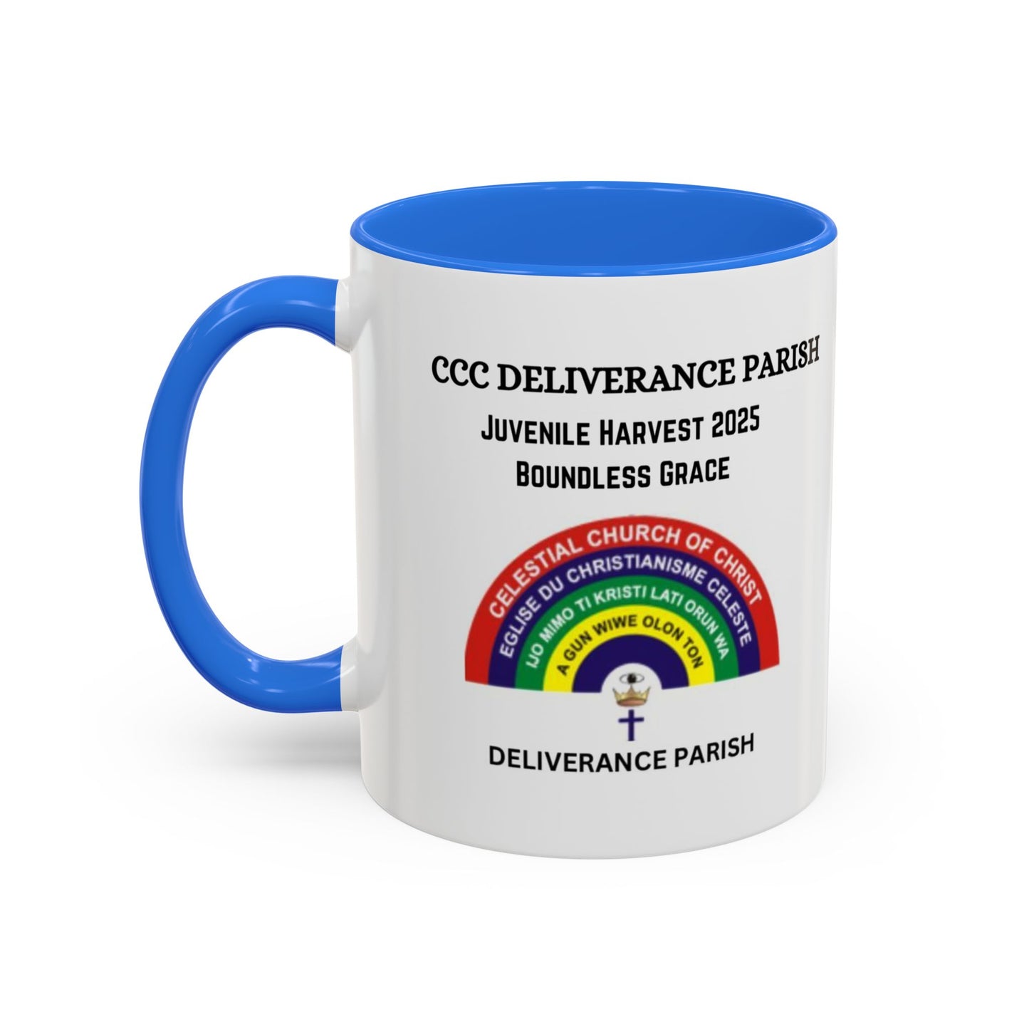 11oz Inspirational Colorful Mug - CCC Deliverance Parish - Juvenile Harvest 2025
