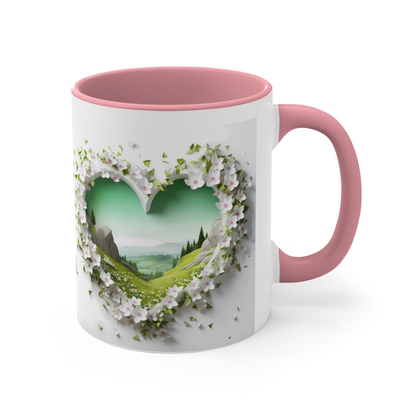 3D Valentine heart mug, Funny Valentine Heart Candy, heart candy mug, conversation heart mug, Heart-Shaped Mug, Coffee Mug, 11oz