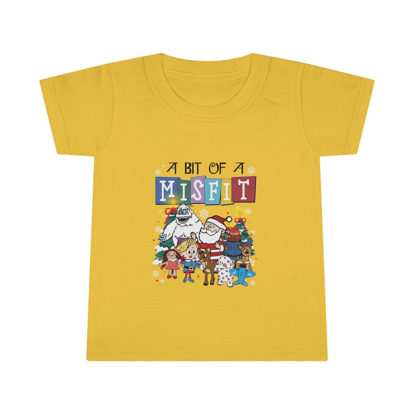 Misfit toy shirt, misfits toddler t-shirts, bumble shirt, toddler shirt, misfit island, Rudolph reindeer