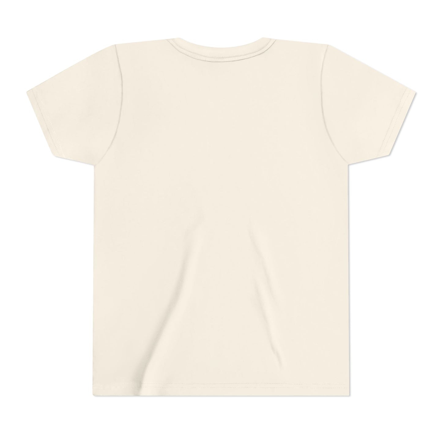 Personalized Christmas Youth Tee, Holiday T-Shirt, Cute Gift for Kids, Winter Apparel, Festive Short Sleeve Shirt