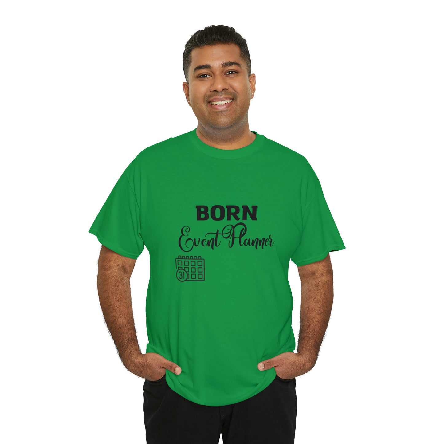Born Event Planner Unisex Heavy Cotton Tee