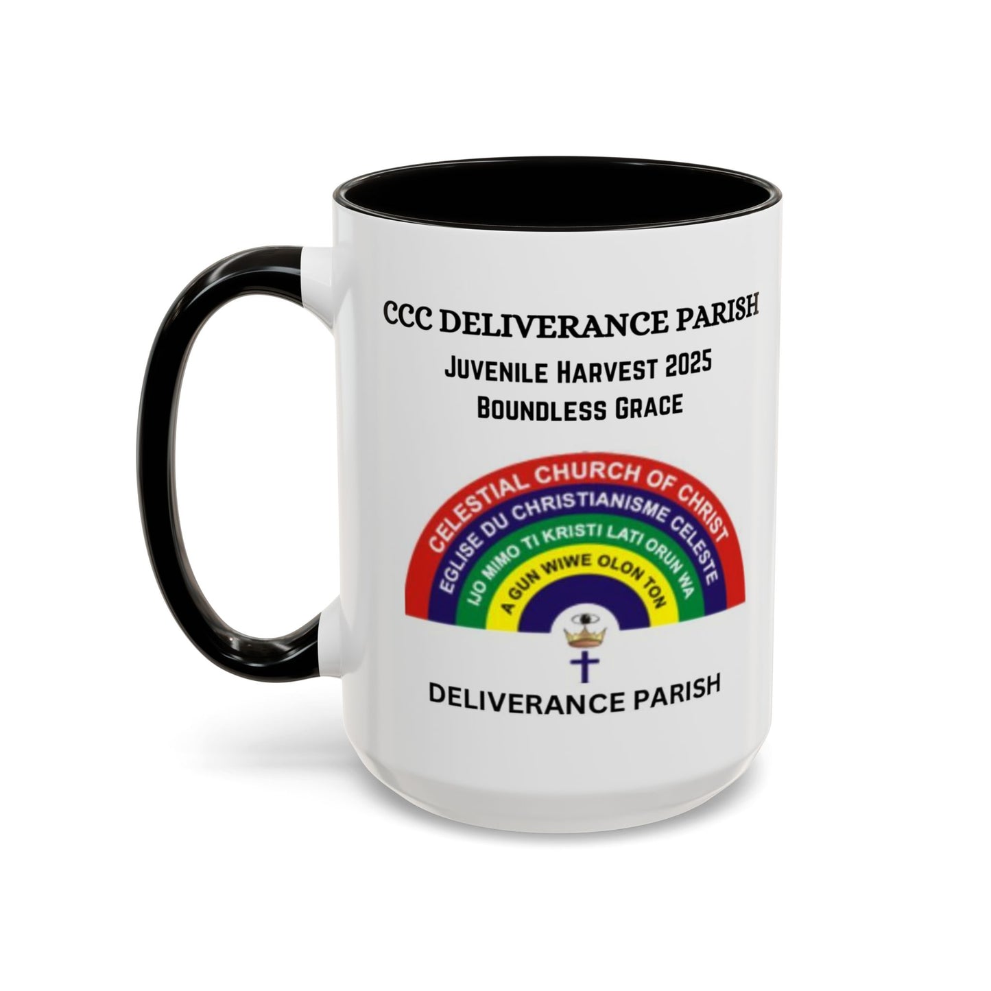 15 oz Inspirational Colorful Mug - CCC Deliverance Parish - Juvenile Harvest 2025