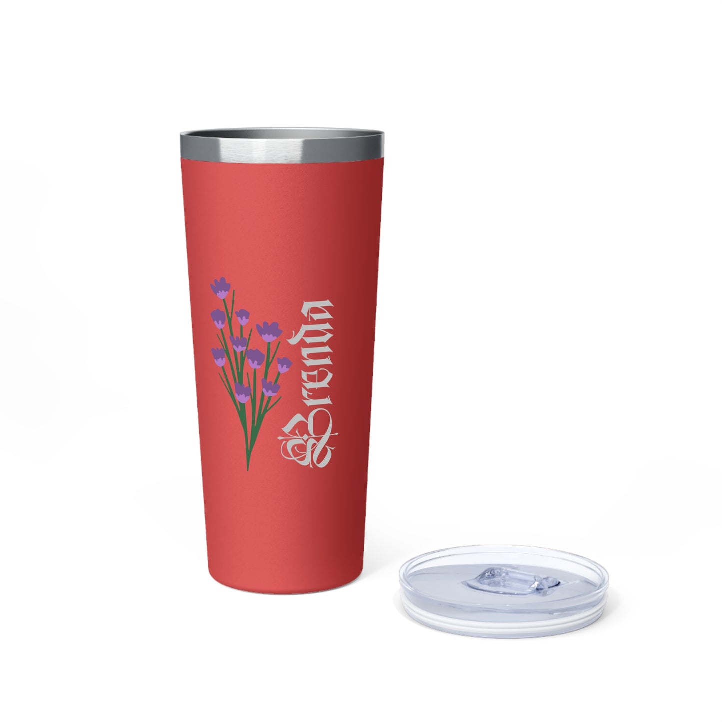 February Personalized Birth Flower 22 oz Tumbler, Personalized Birth Flower Coffee Cup With Name, Gifts for Her, Bridesmaid Proposal, Party Favor