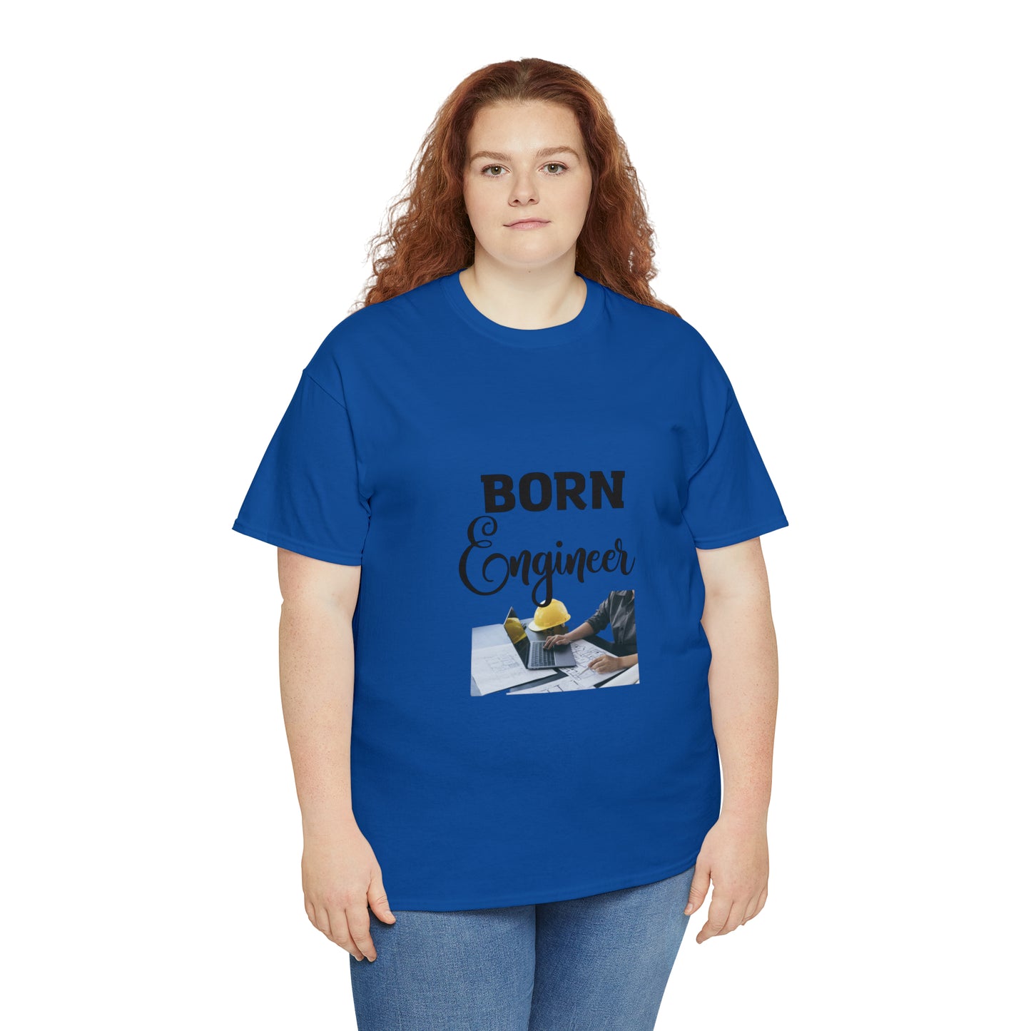 Born Engineer Unisex Heavy Cotton Tee