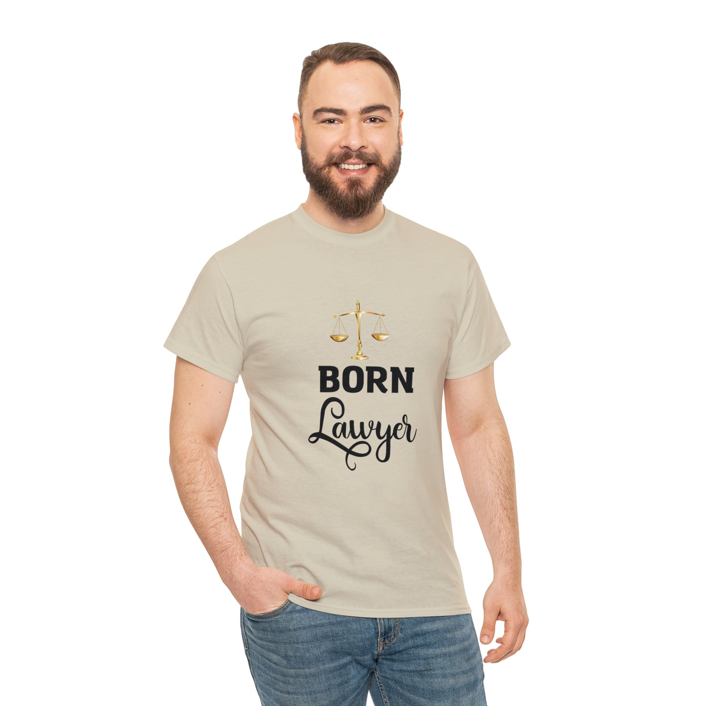 Unisex Born Lawyer Shirt, Gift For Lawyer, Law School Graduation Shirt, Law School Shirt, Attorney Shirt, Funny Lawyer Shirt, Lawyer Shirt