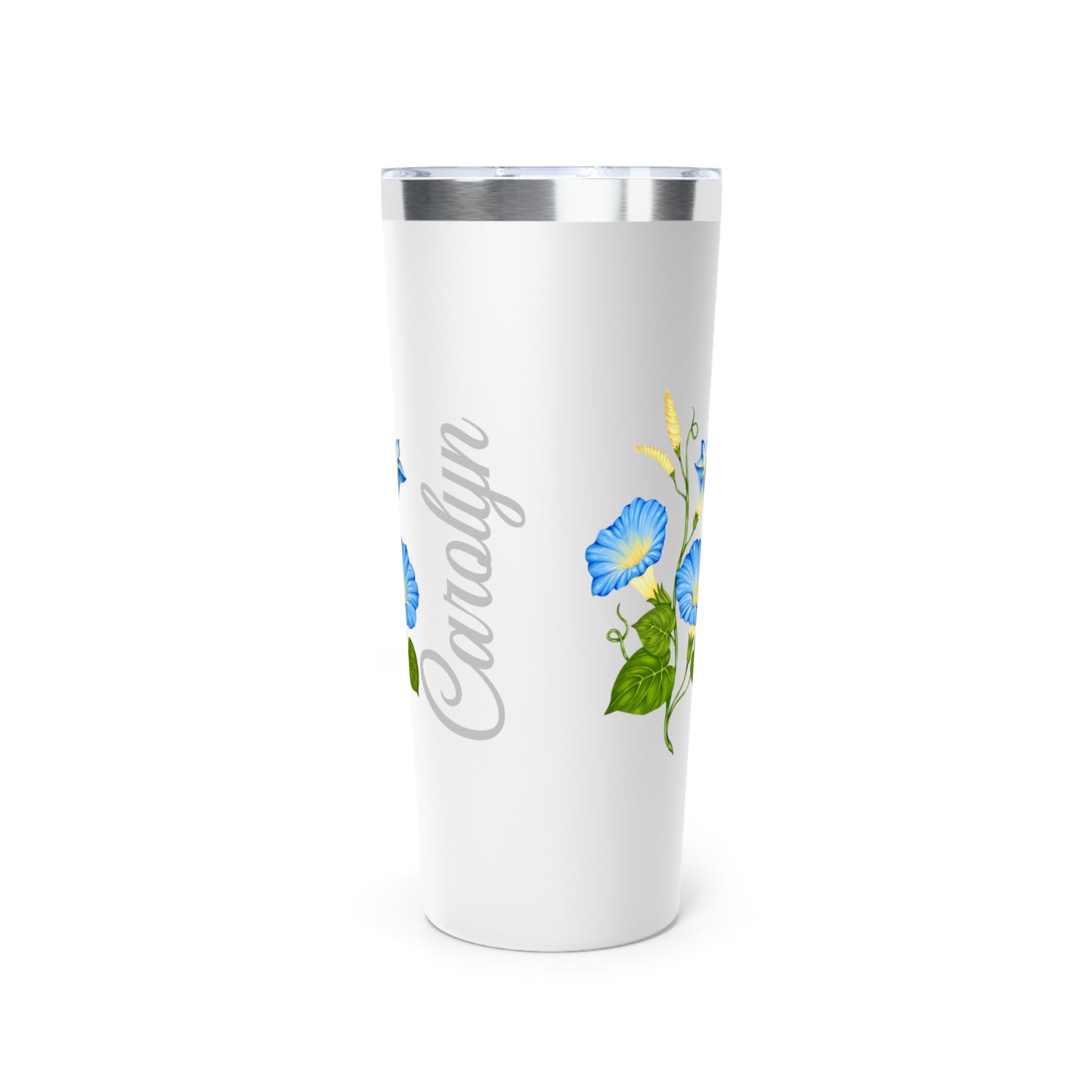 September Personalized Birth Flower 22 oz Tumbler, Personalized Birth Flower Coffee Cup With Name, Gifts for Her, Bridesmaid Proposal, Party Favor