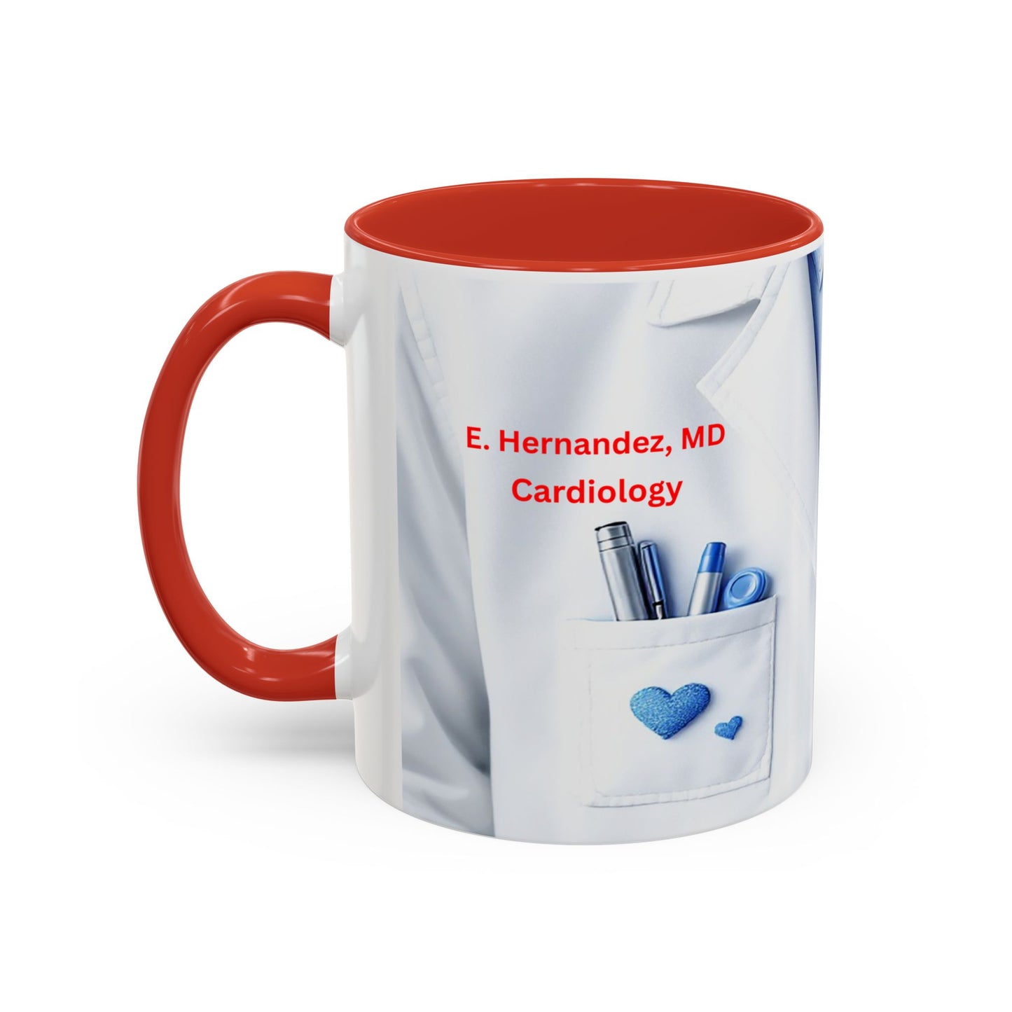 Personalized Medical Doctor Accent Coffee Mug | Father's Day Gift, Dad Mug, Coffee Lover Gift, Family Appreciation, Unique Drinking Cup