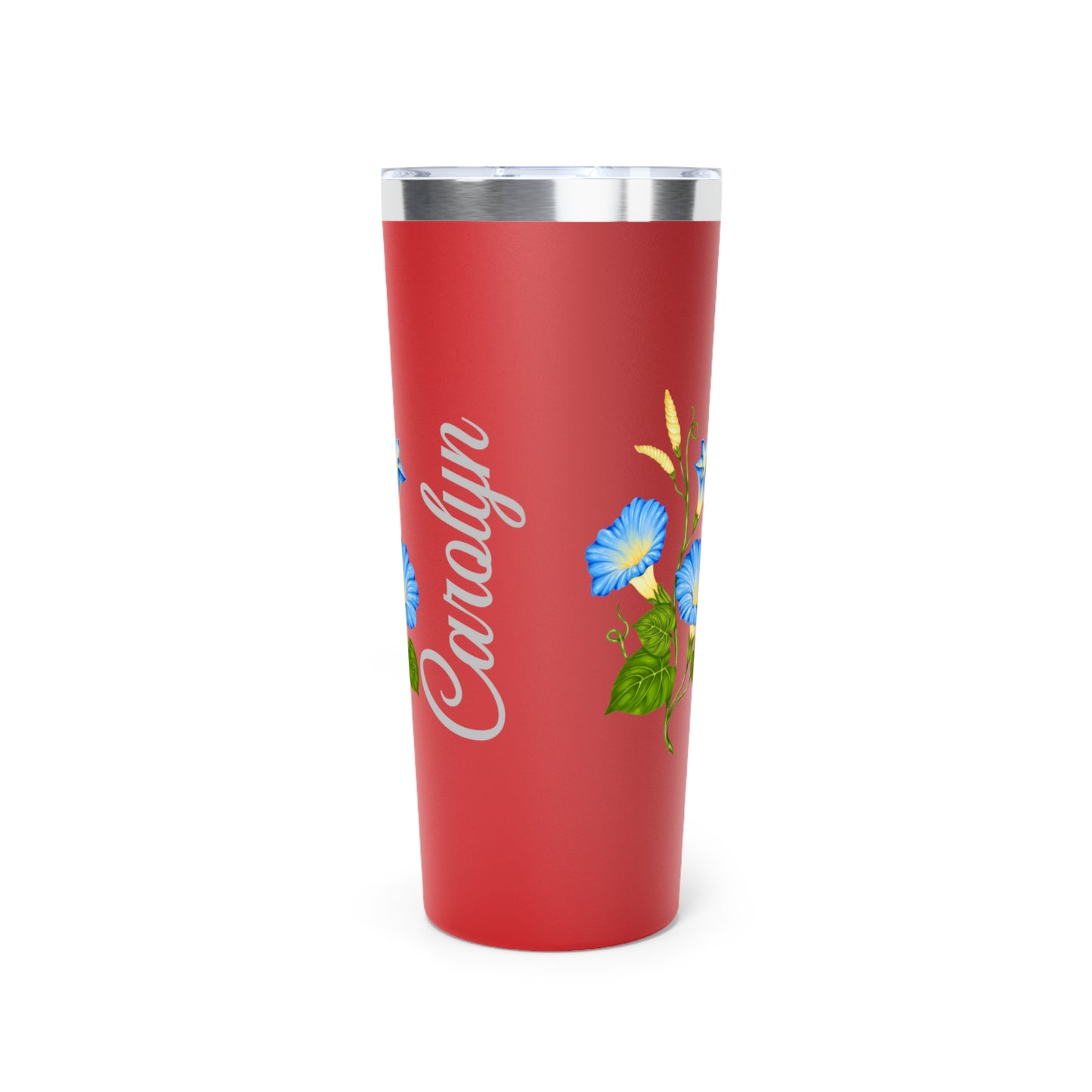 September Personalized Birth Flower 22 oz Tumbler, Personalized Birth Flower Coffee Cup With Name, Gifts for Her, Bridesmaid Proposal, Party Favor