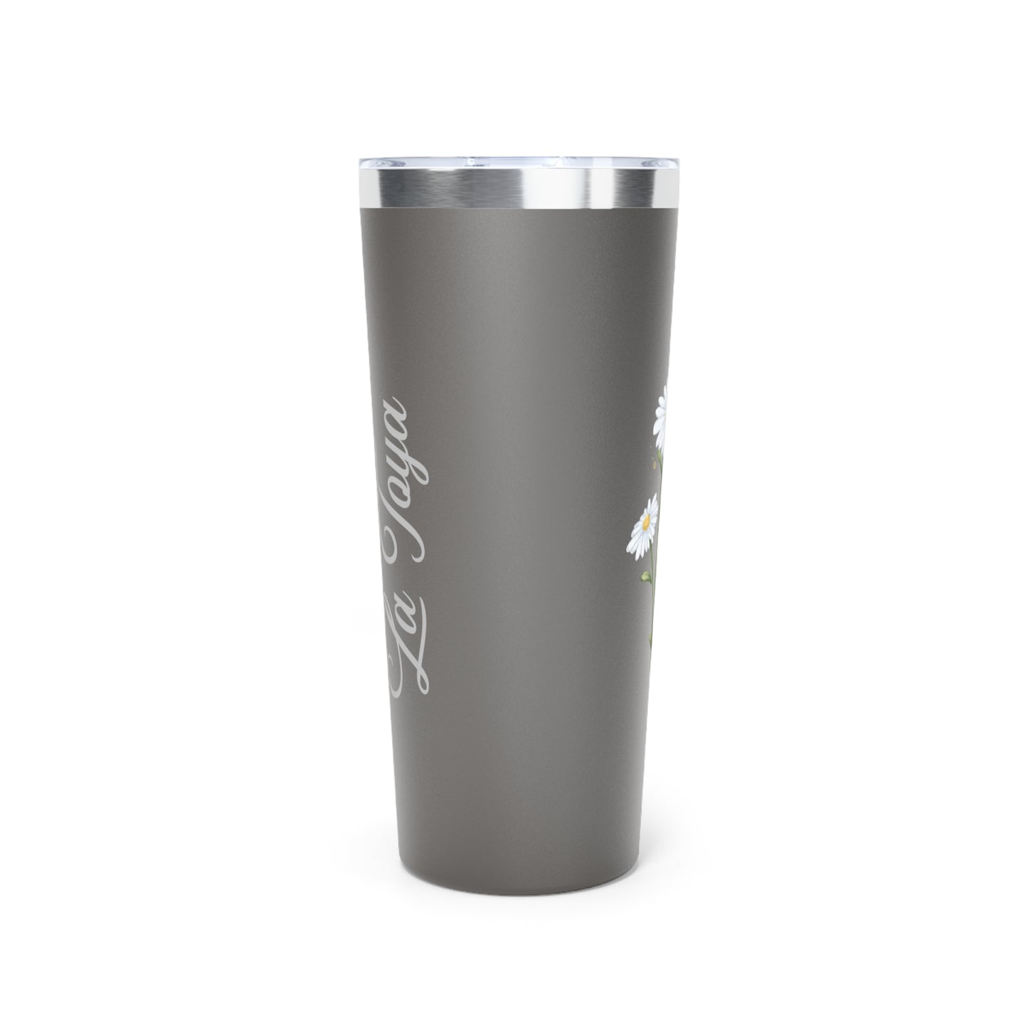 April Personalized Birth Flower 22 oz Tumbler, Personalized Birth Flower Coffee Cup With Name, Gifts for Her, Bridesmaid Proposal, Party Favor