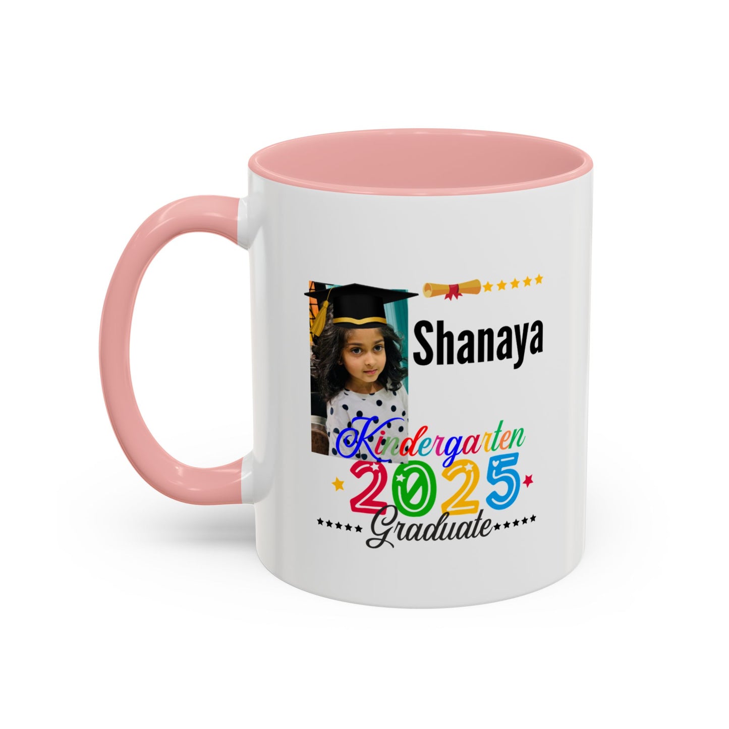 11 oz Personalized Kindergarten Graduate Coffee Mug - Celebrate 2025 with Custom Name!