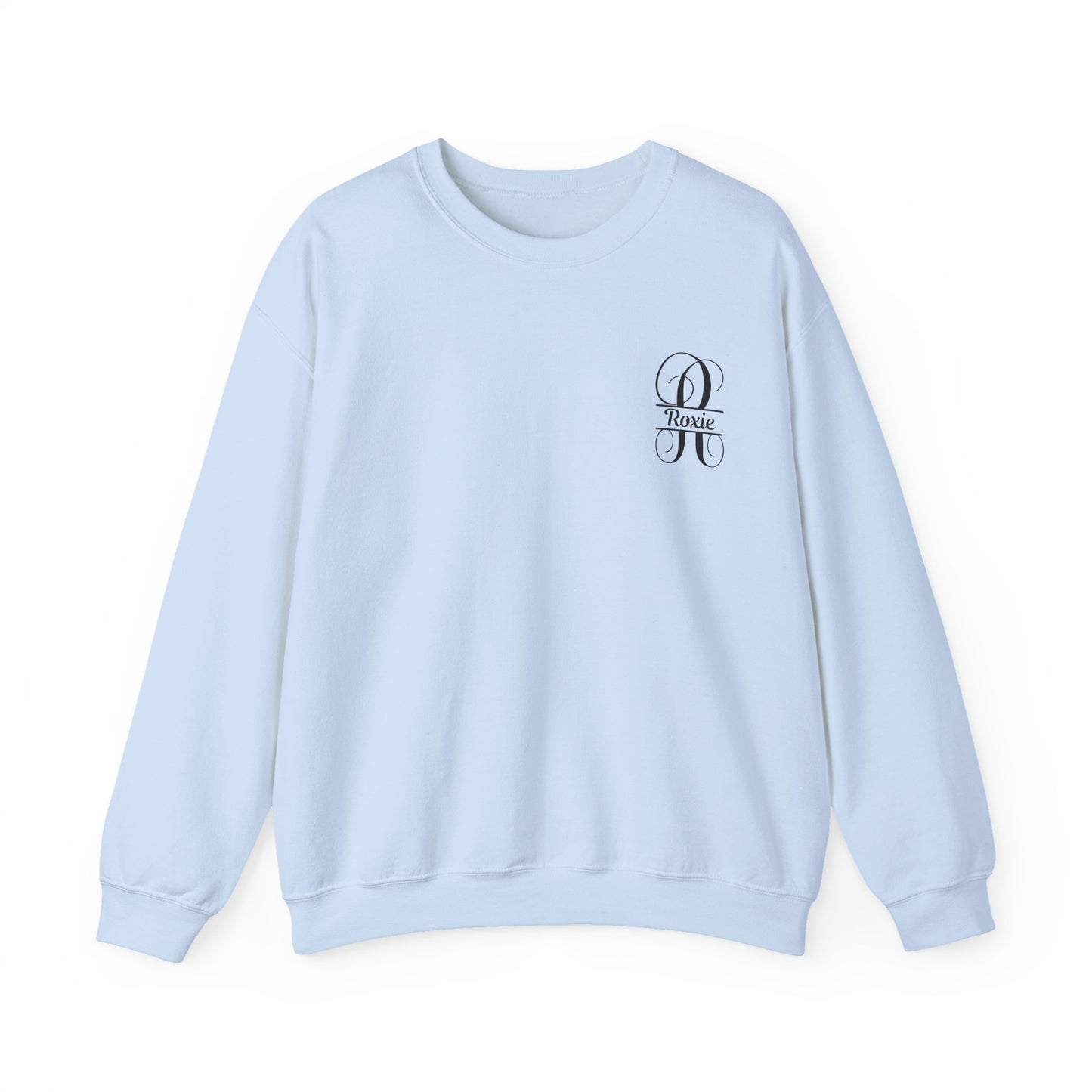 Personalized unisex sweatshirt, Crewneck, Gift for Her, Gift for Him, Fancy Monogram Sweatshirt, Adult Crewneck Sweatshirt
