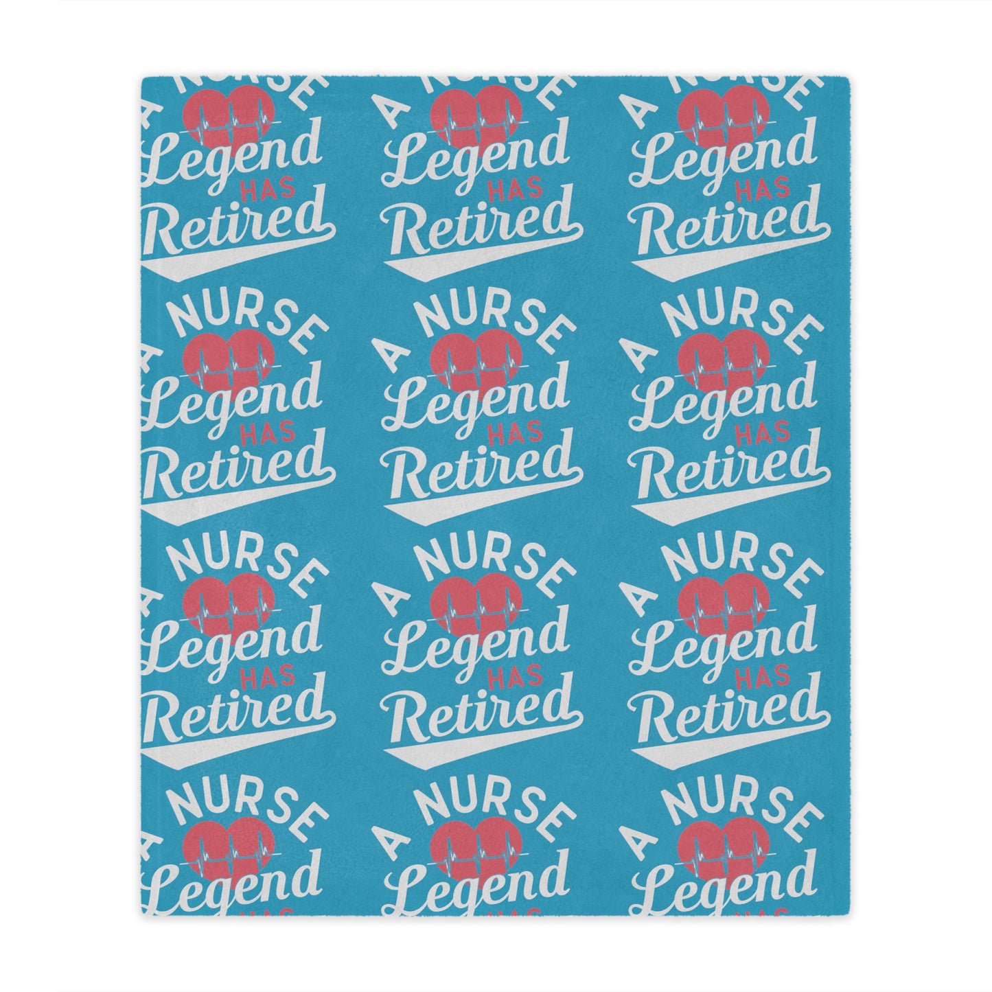 Retired Nurse Blanket, Retired Nurse Gifts, Gifts for Retired Nurse, Nurse Blanket, Nurse Gift, Custom Retirement Gift for Co Worker