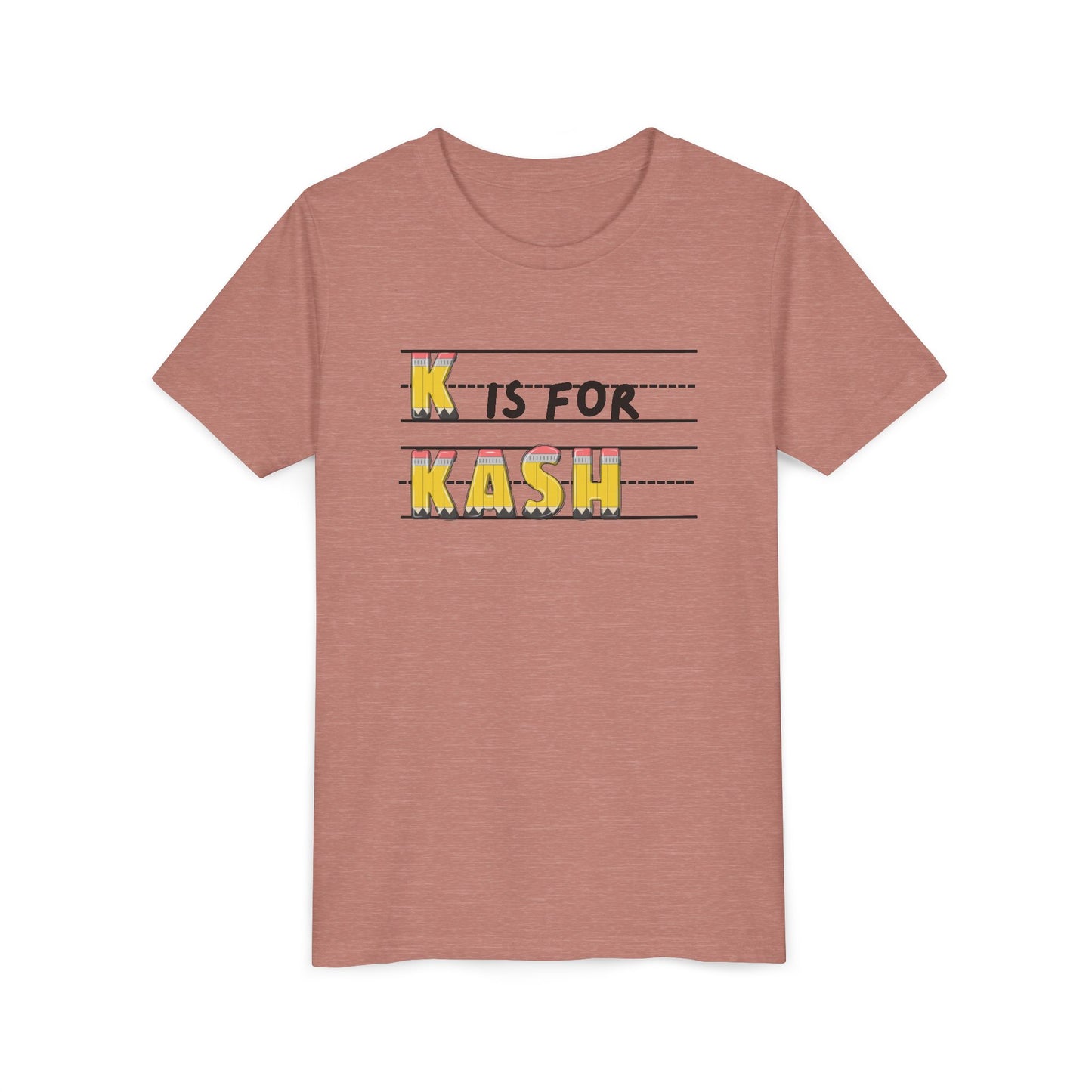 Custom Kids Name School Shirt, Back to School T-shirt, Toddler First Day of School Tee, Alphabet with Name Tee, Kindergarten Shirt with Name