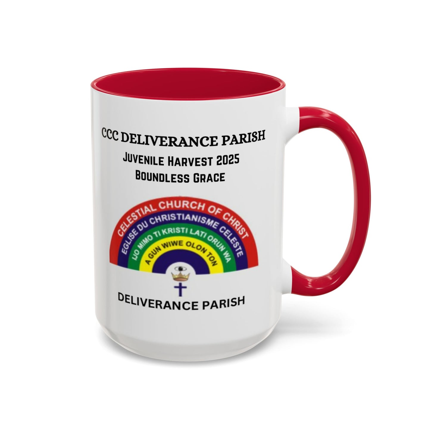 15 oz Inspirational Colorful Mug - CCC Deliverance Parish - Juvenile Harvest 2025