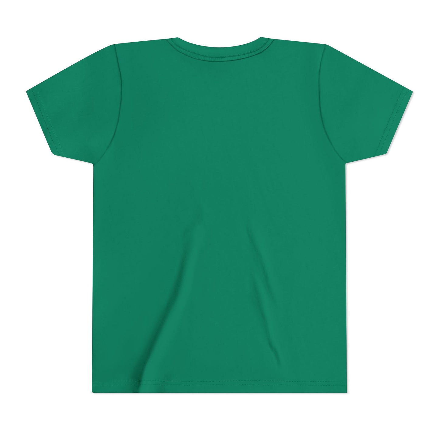 Personalized Christmas Youth Tee, Holiday T-Shirt, Cute Gift for Kids, Winter Apparel, Festive Short Sleeve Shirt