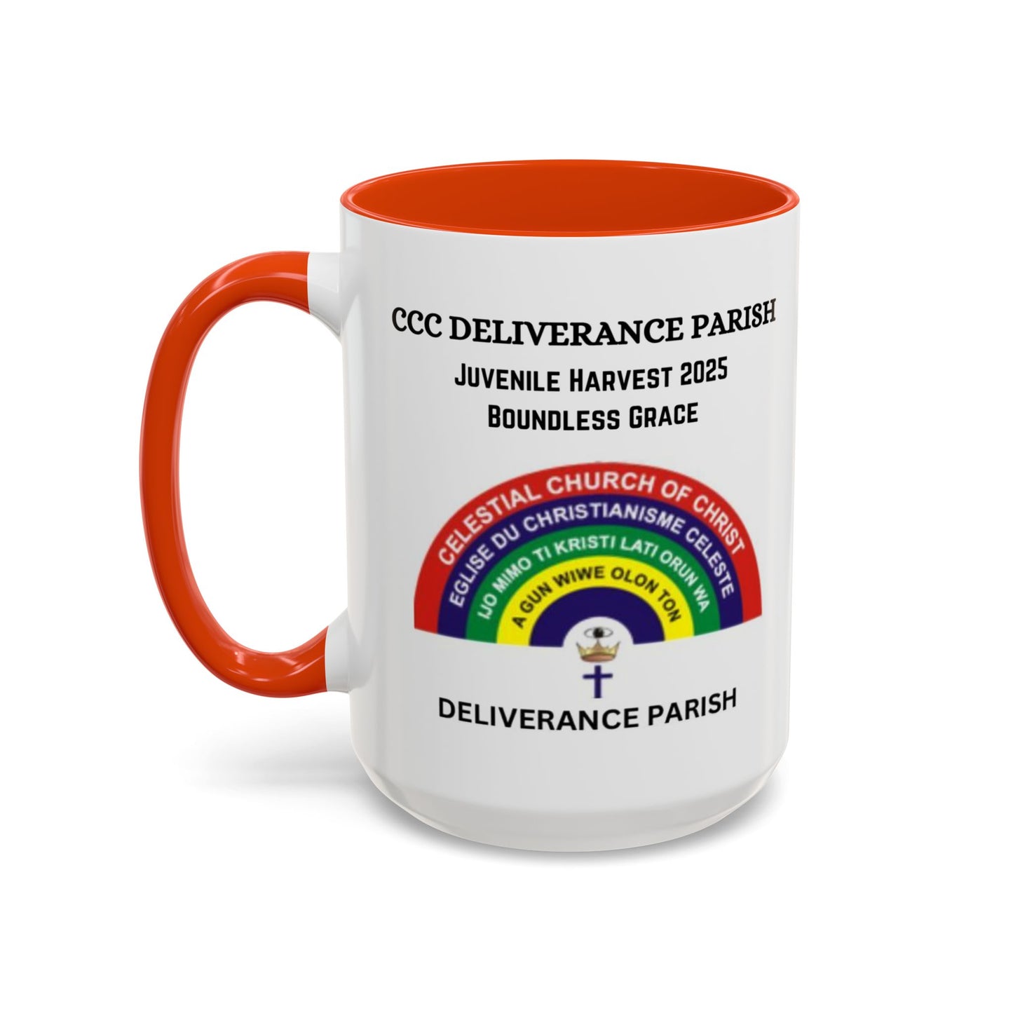 15 oz Inspirational Colorful Mug - CCC Deliverance Parish - Juvenile Harvest 2025