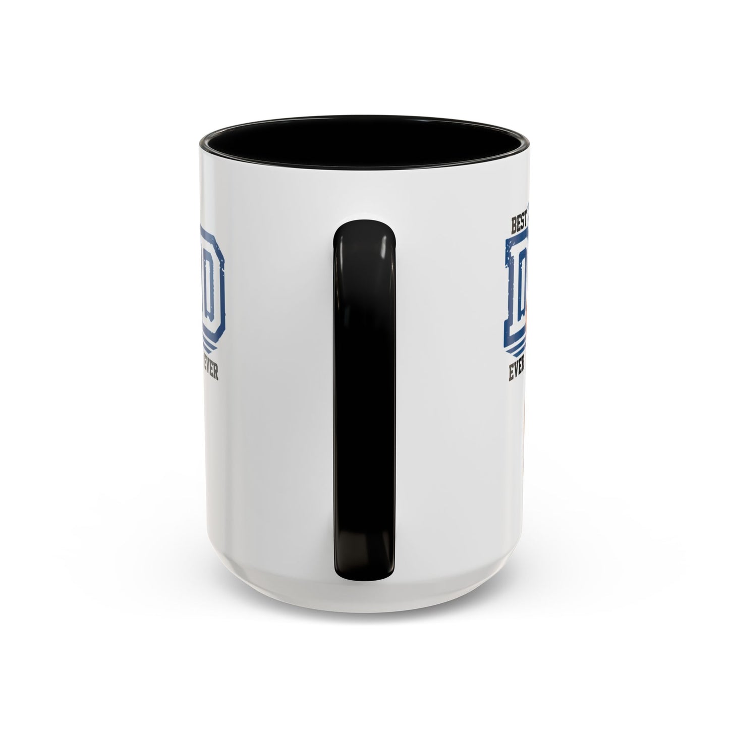 Best Dad Ever 2-kids Accent Coffee Mug | Father's Day Gift, Dad Mug, Coffee Lover Gift, Family Appreciation, Unique Drinking Cup
