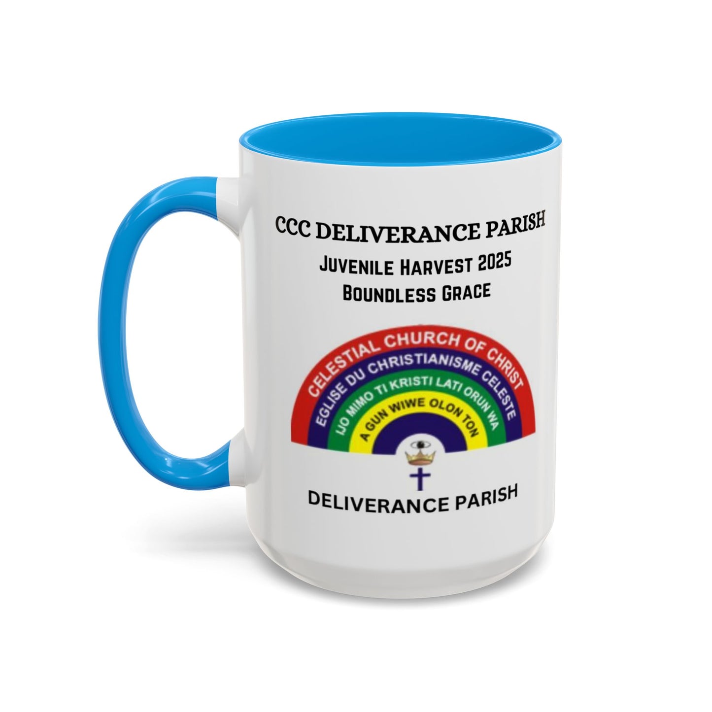 15 oz Inspirational Colorful Mug - CCC Deliverance Parish - Juvenile Harvest 2025