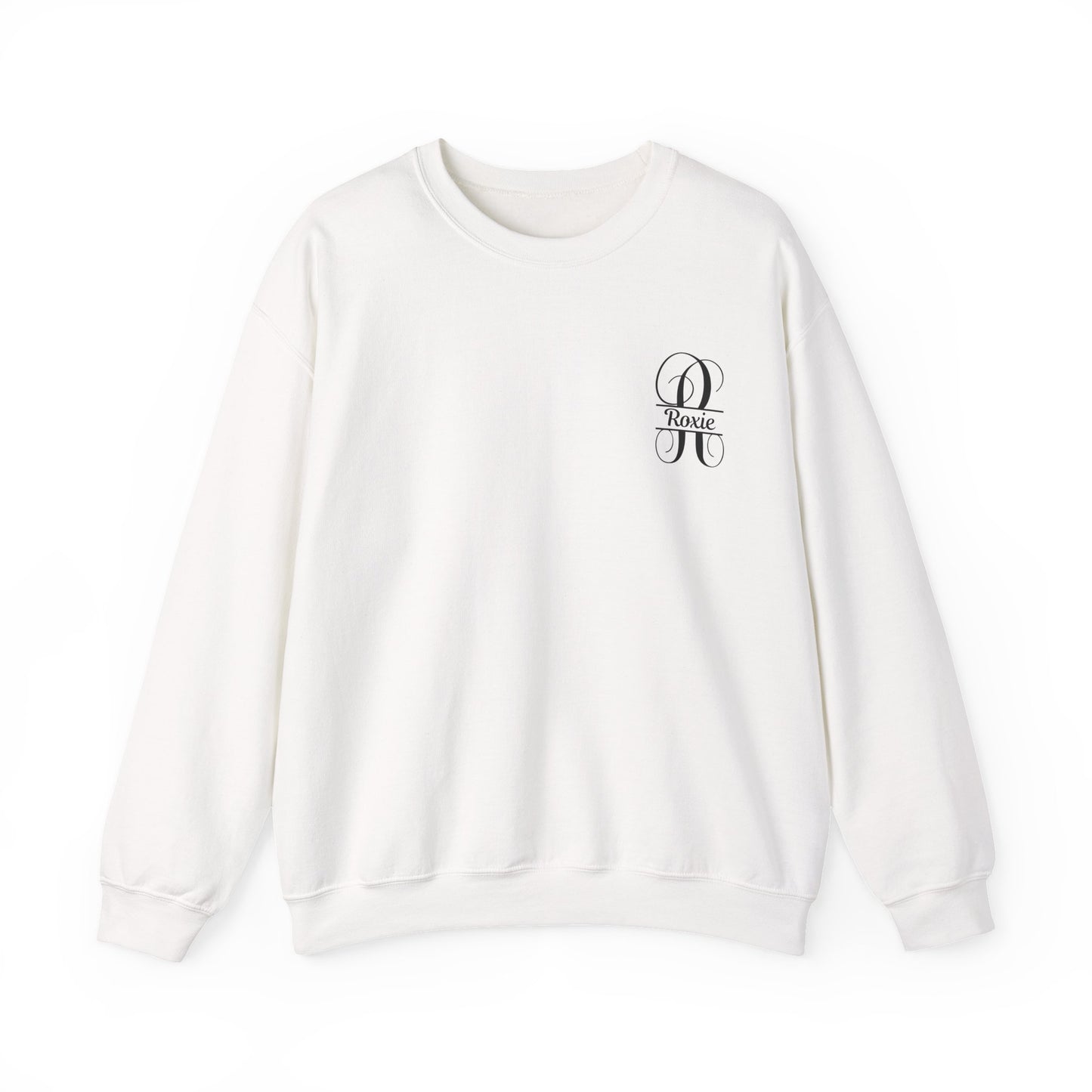 Personalized unisex sweatshirt, Crewneck, Gift for Her, Gift for Him, Fancy Monogram Sweatshirt, Adult Crewneck Sweatshirt