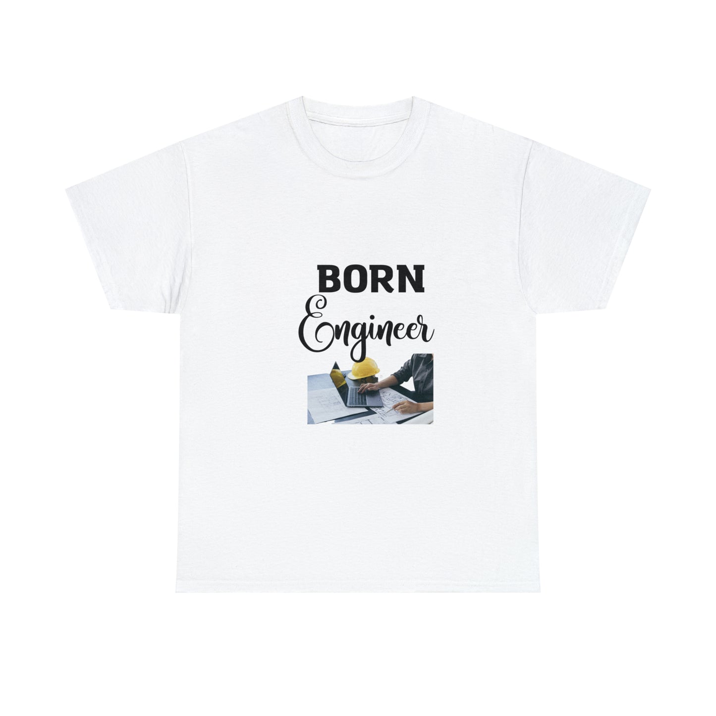 Born Engineer Unisex Heavy Cotton Tee