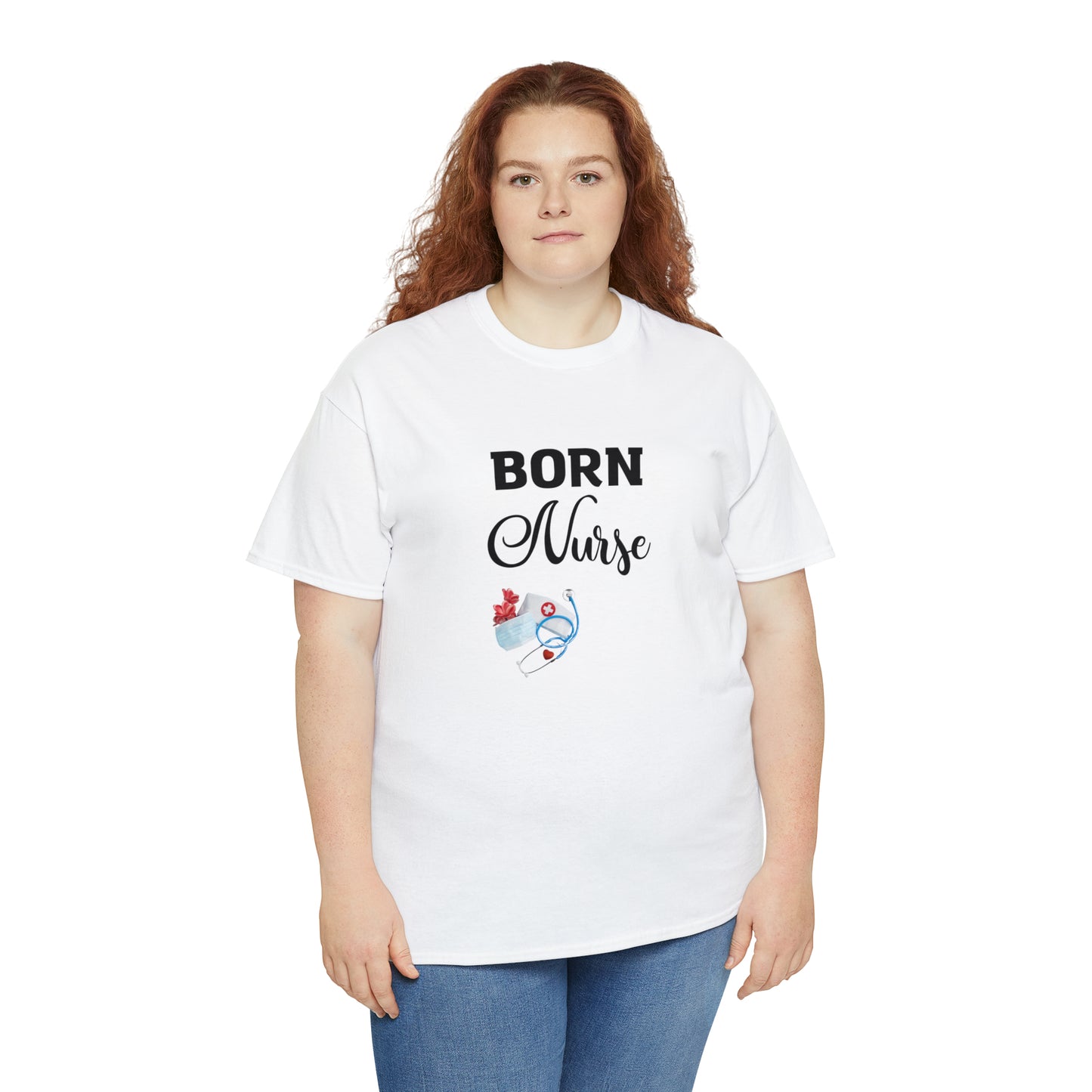 Born Nurse Unisex Tee, Nurse Shirts, Nursing Shirt, Nurse Gifts, Nurse Tee Sleep T-shirt Nurse gift Nurse Shirt, Nurse Gift, Funny Nurse Shirt, Healthcare Gift