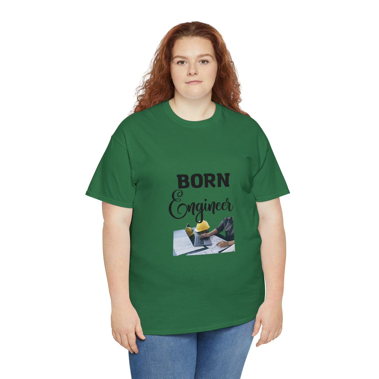 Born Engineer Unisex Heavy Cotton Tee