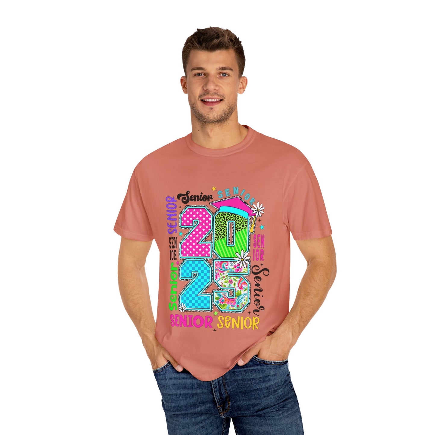 2025 Senior Celebration Unisex T-Shirt - Colorful Grad Design, 2025 Graduation shirt, Graduation T-shirt, Graduation gift