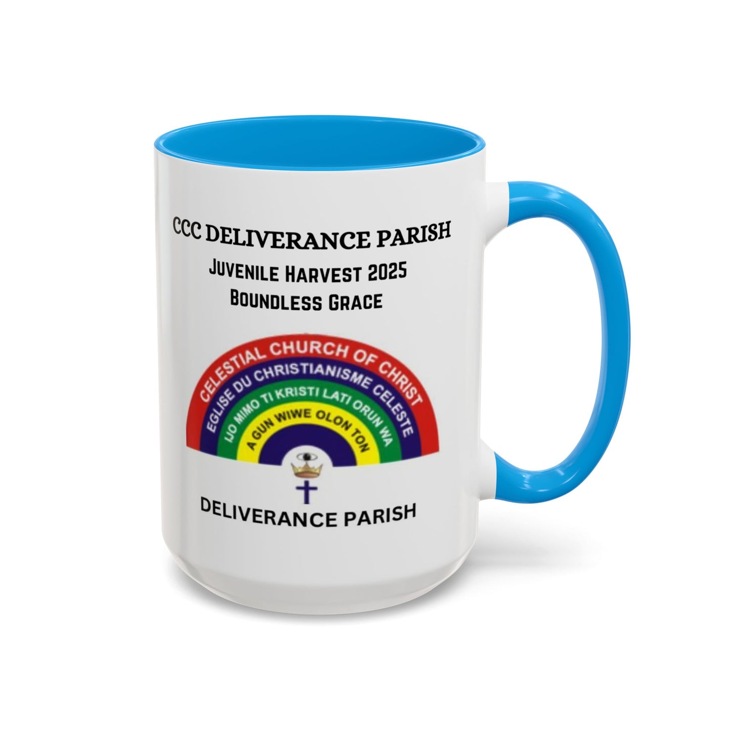 15 oz Inspirational Colorful Mug - CCC Deliverance Parish - Juvenile Harvest 2025