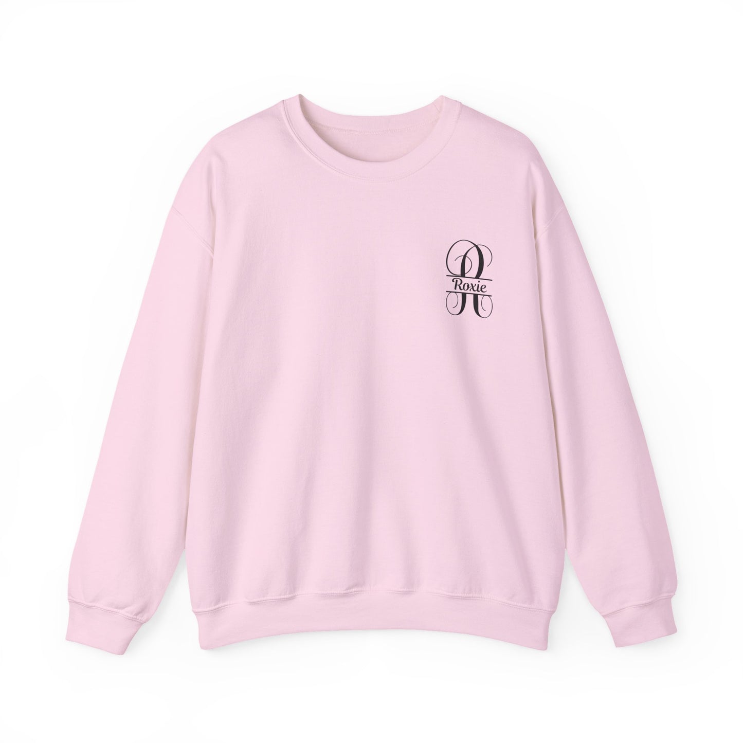 Personalized unisex sweatshirt, Crewneck, Gift for Her, Gift for Him, Fancy Monogram Sweatshirt, Adult Crewneck Sweatshirt