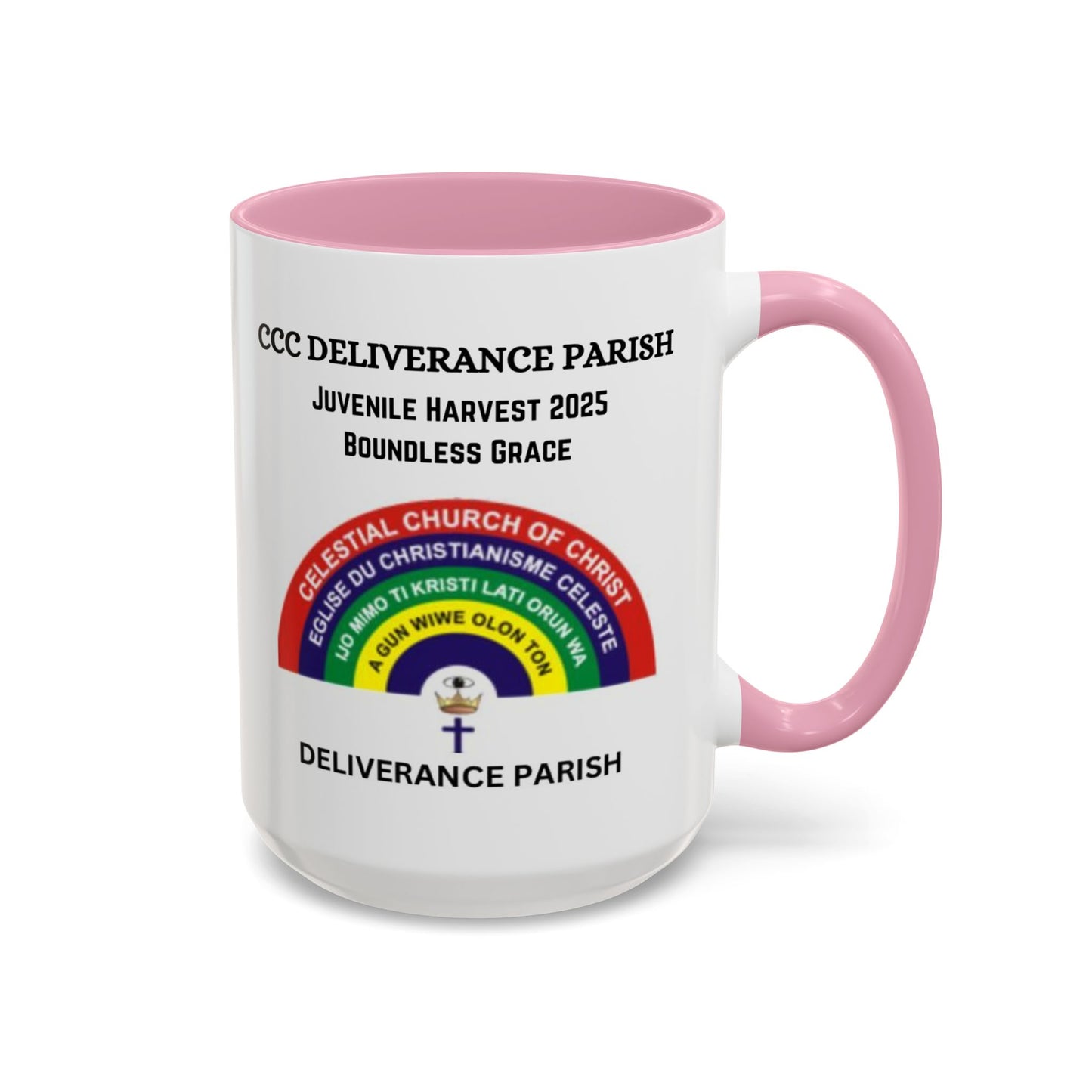 15 oz Inspirational Colorful Mug - CCC Deliverance Parish - Juvenile Harvest 2025
