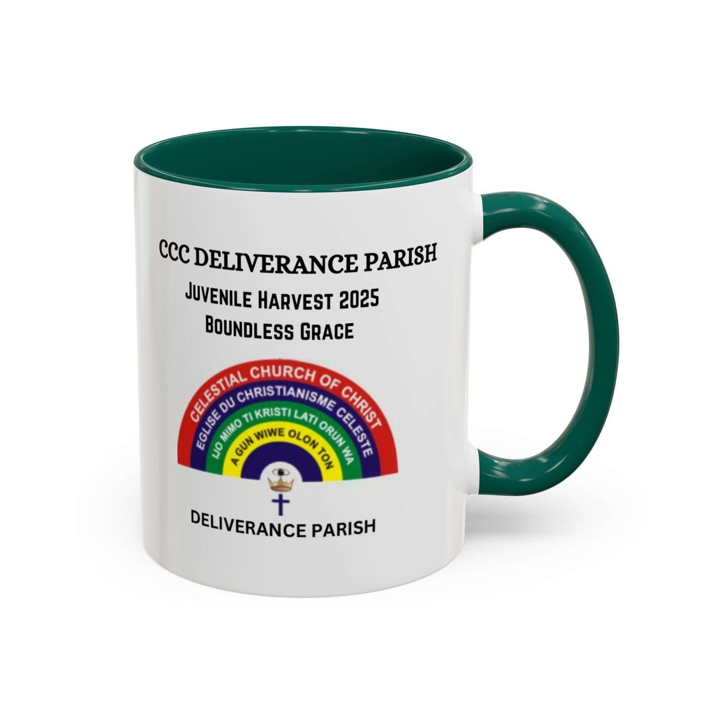 11oz Inspirational Colorful Mug - CCC Deliverance Parish - Juvenile Harvest 2025