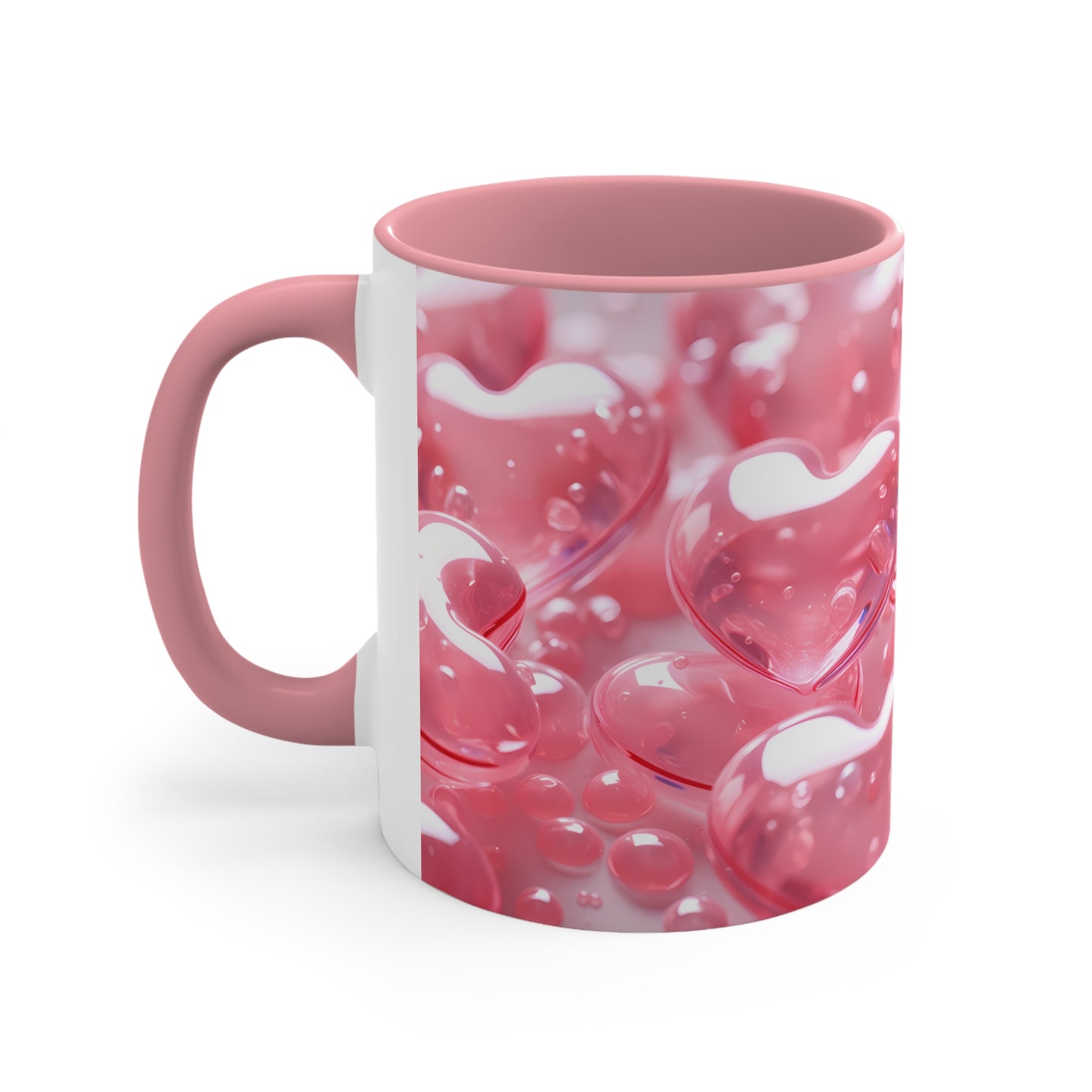 3D Valentine heart mug, Funny Valentine Heart Candy, heart candy mug, conversation heart mug, Heart-Shaped Mug, Coffee Mug, 11oz