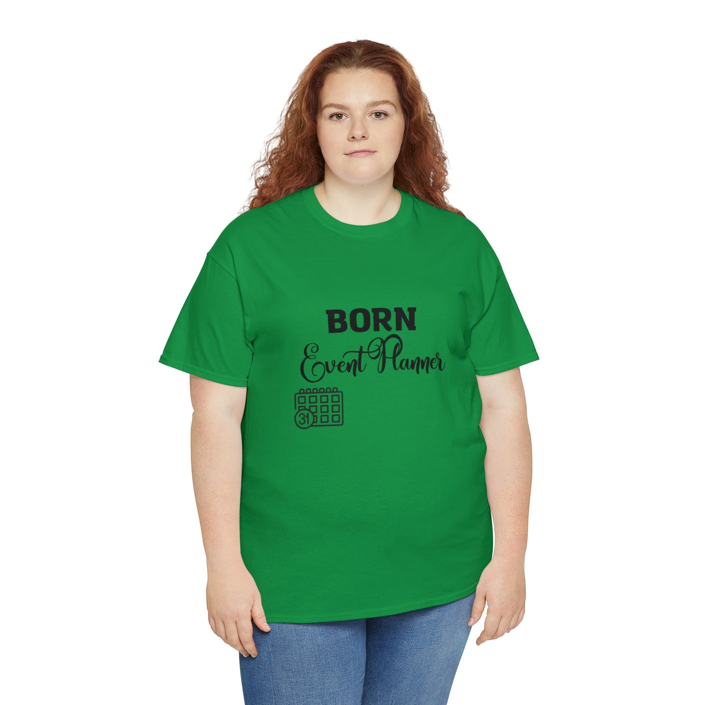 Born Event Planner Unisex Heavy Cotton Tee