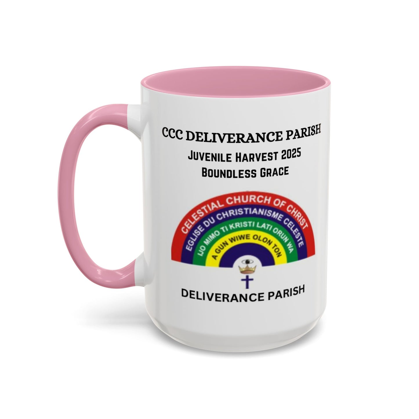 15 oz Inspirational Colorful Mug - CCC Deliverance Parish - Juvenile Harvest 2025