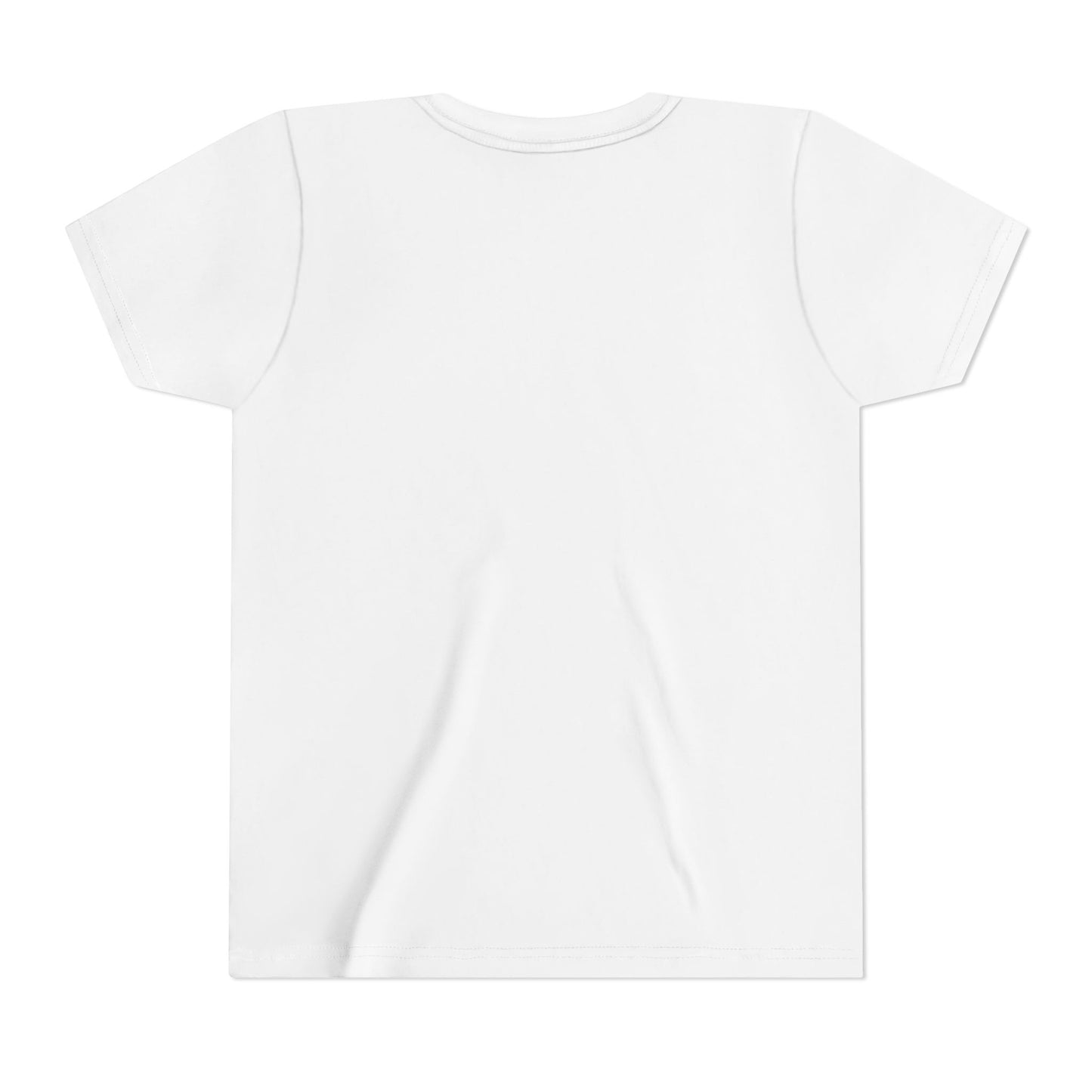 Personalized Christmas Youth Tee, Holiday T-Shirt, Cute Gift for Kids, Winter Apparel, Festive Short Sleeve Shirt