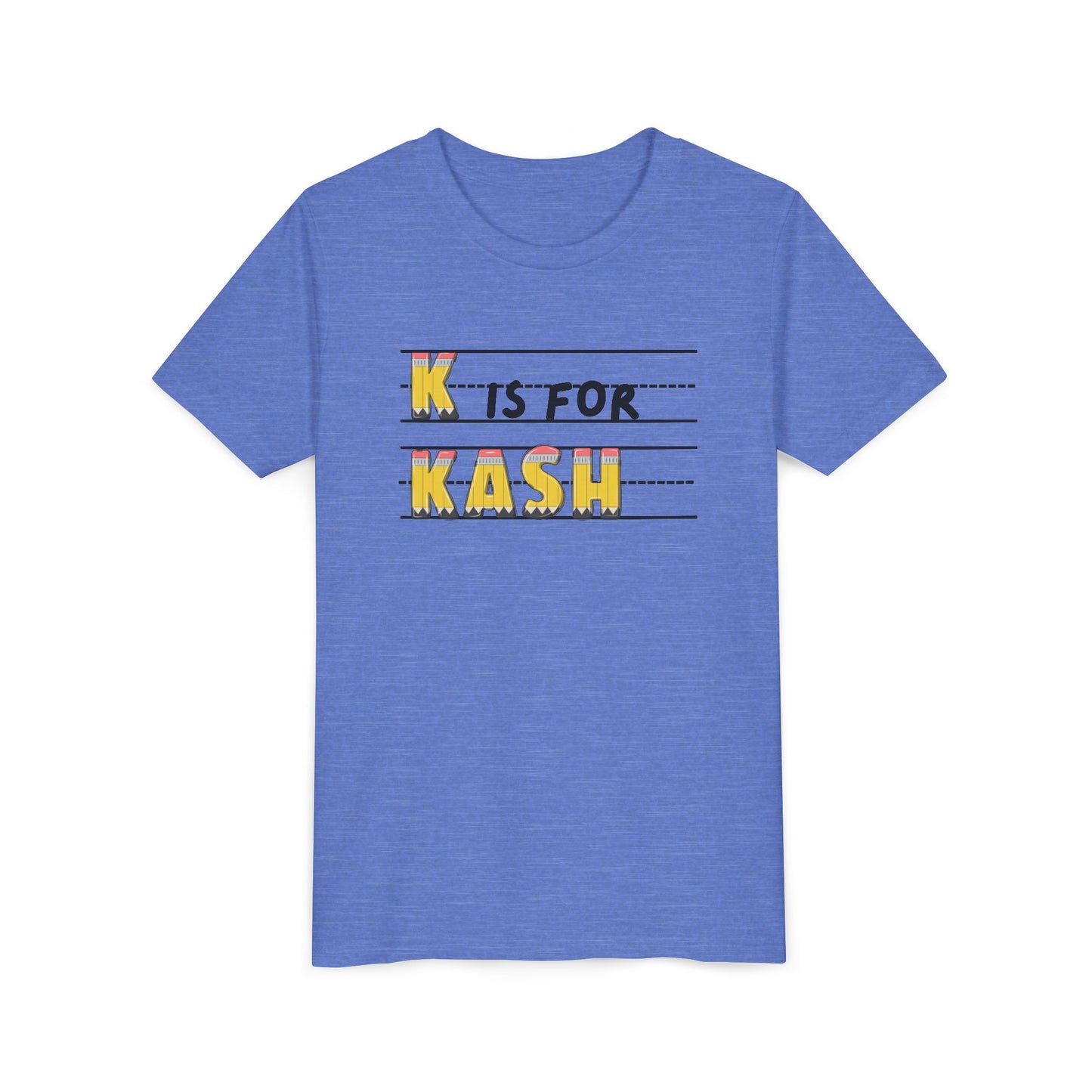 Custom Kids Name School Shirt, Back to School T-shirt, Toddler First Day of School Tee, Alphabet with Name Tee, Kindergarten Shirt with Name