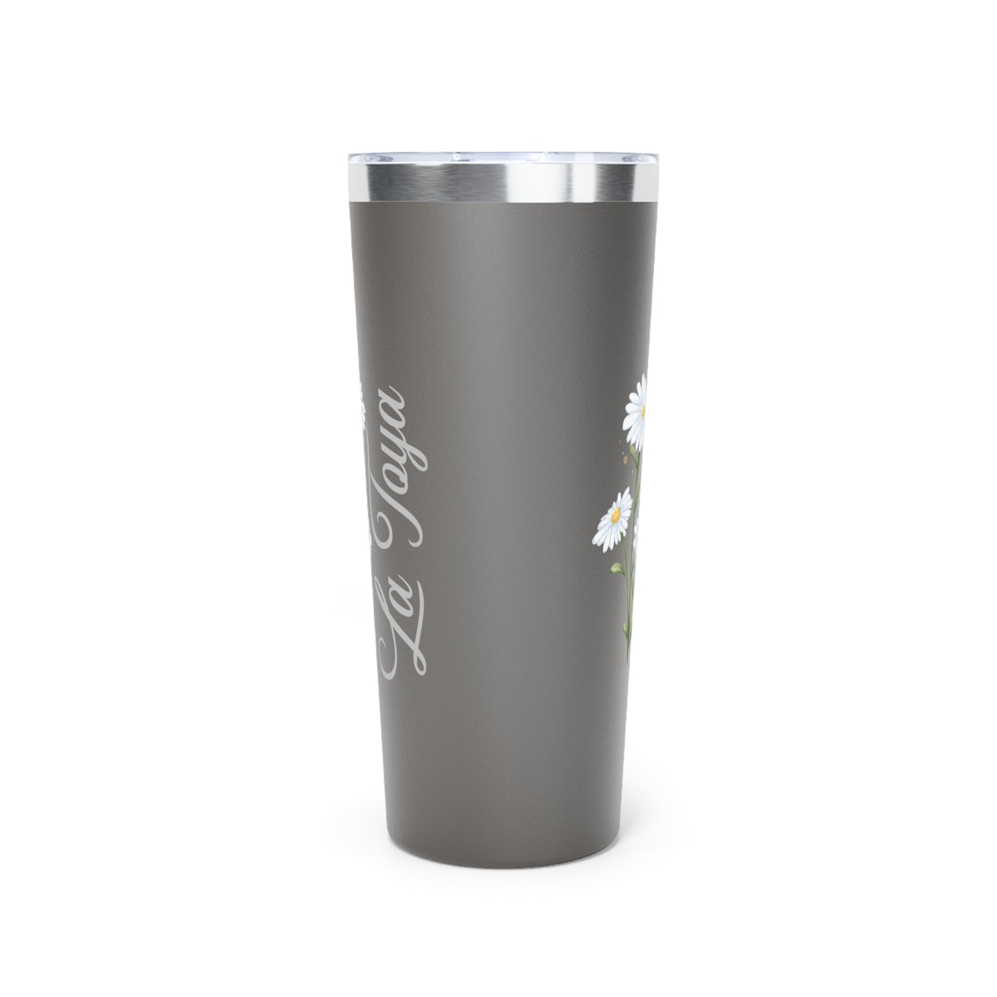 April Personalized Birth Flower 22 oz Tumbler, Personalized Birth Flower Coffee Cup With Name, Gifts for Her, Bridesmaid Proposal, Party Favor