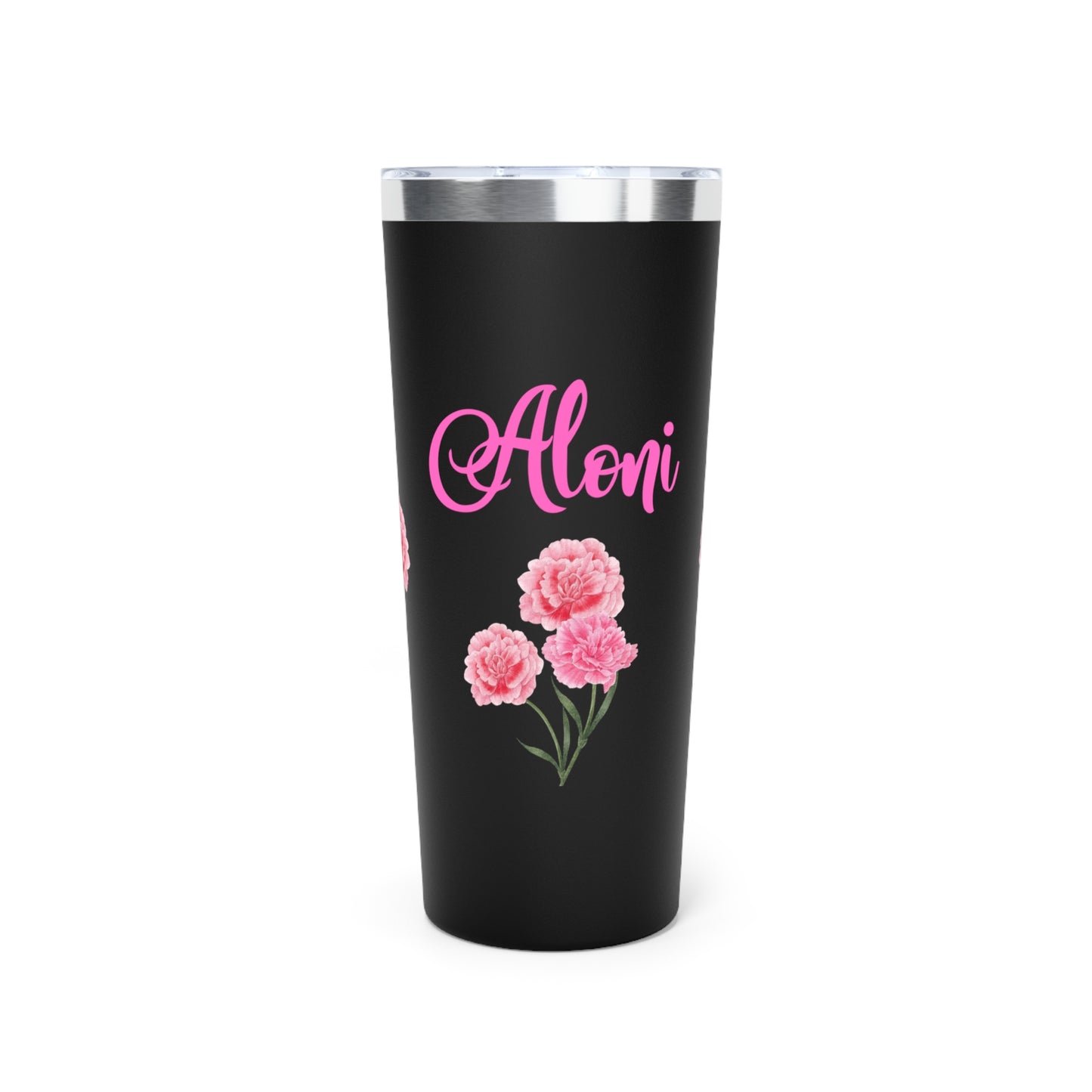 January Personalized Birth Flower 22 oz Tumbler, Personalized Birth Flower Coffee Cup With Name, Gifts for Her, Bridesmaid Proposal, Party Favor