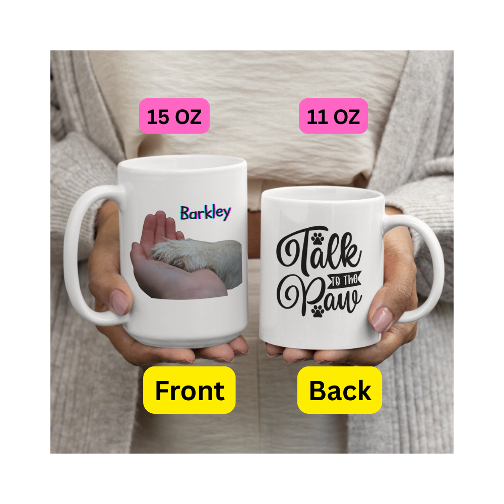 Gift for pet owner, animal lover gift, custom mug design, personalized gifts, dog lover gift, pet photo mug, pet photo gift, cute dog mug