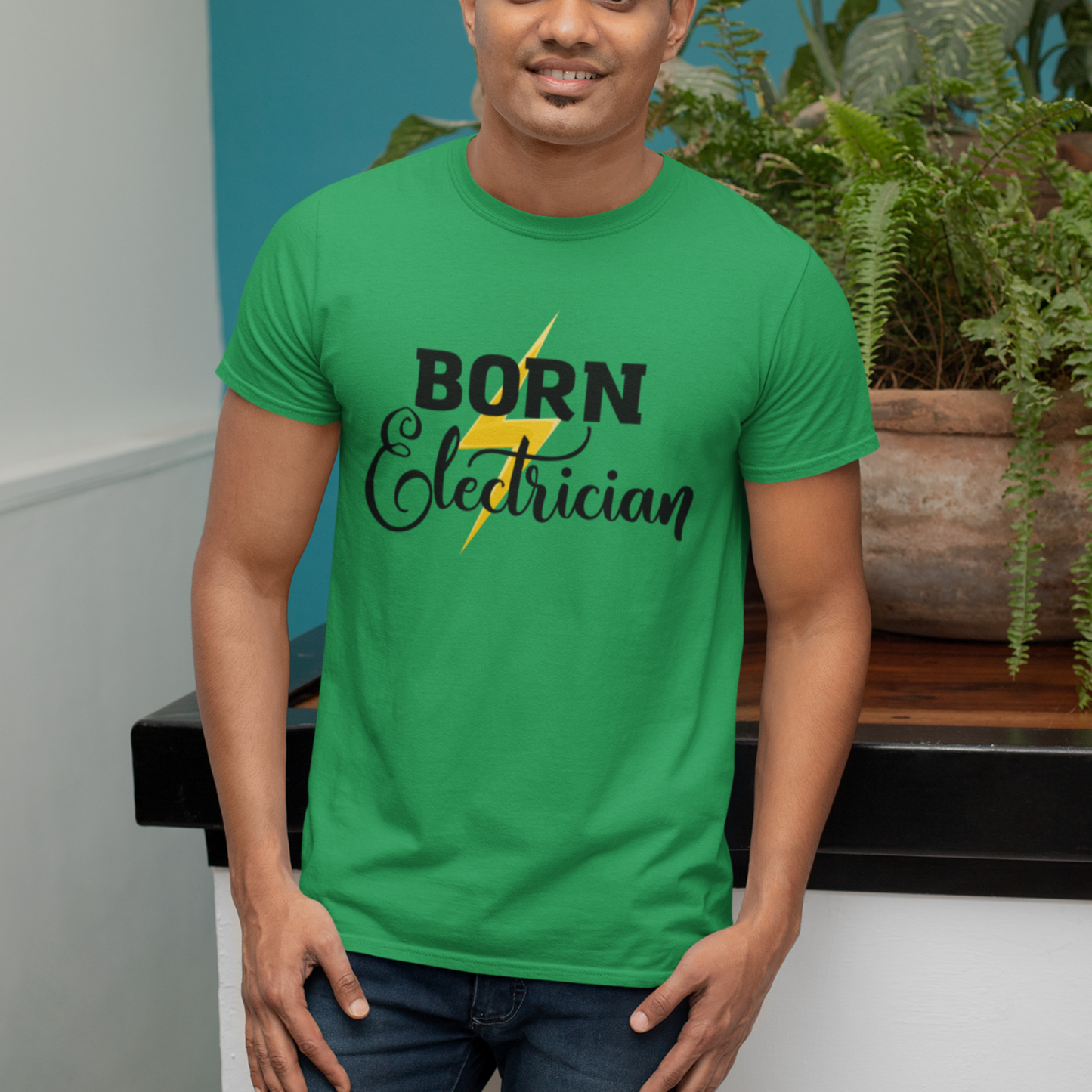 Born Electrician Unisex Tee, Electrician Husband Gift, Electrician Shirt, Electrician Gift, Electrician Shirts, Electrician Dad, Electrician T Shirt, Electrical Engineer Electrical Worker