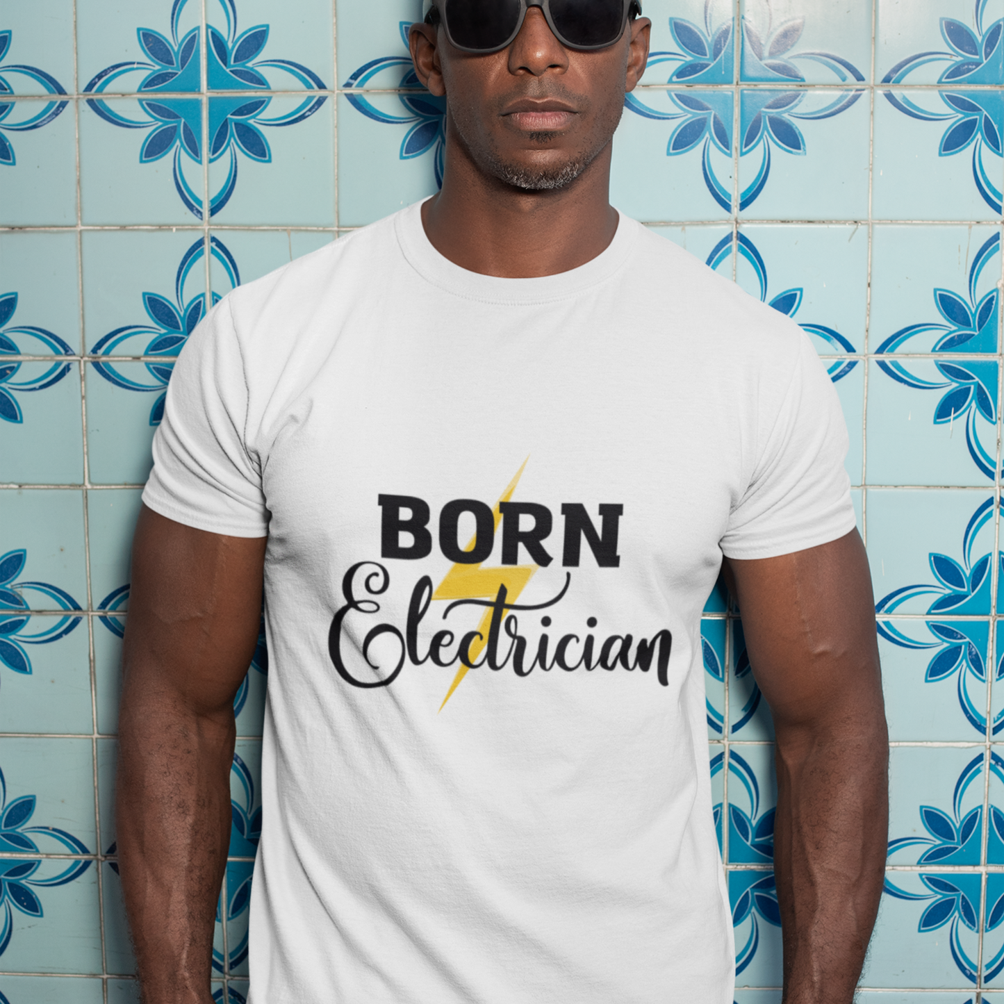 Born Electrician Unisex Tee, Electrician Husband Gift, Electrician Shirt, Electrician Gift, Electrician Shirts, Electrician Dad, Electrician T Shirt, Electrical Engineer Electrical Worker