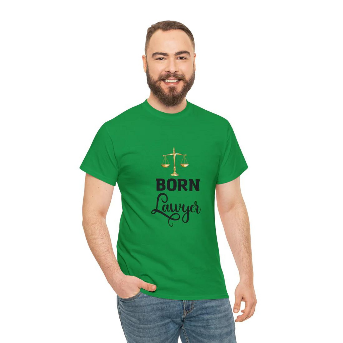 Unisex Born Lawyer Shirt, Gift For Lawyer, Law School Graduation Shirt, Law School Shirt, Attorney Shirt, Funny Lawyer Shirt, Lawyer Shirt
