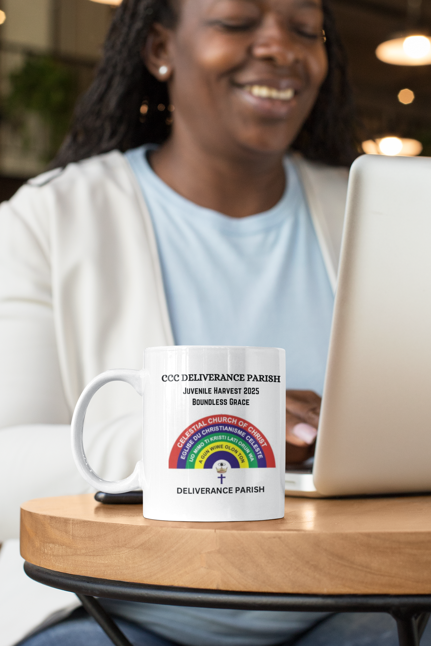 11oz Inspirational Colorful Mug - CCC Deliverance Parish - Juvenile Harvest 2025