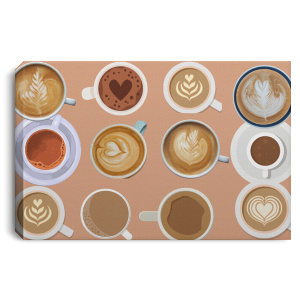 Coffee wall art, Coffee wall decor, Coffee canvas art, Canvas print, Kitchen wall art, Canvas, Coffee framed art, Coffee art for dining