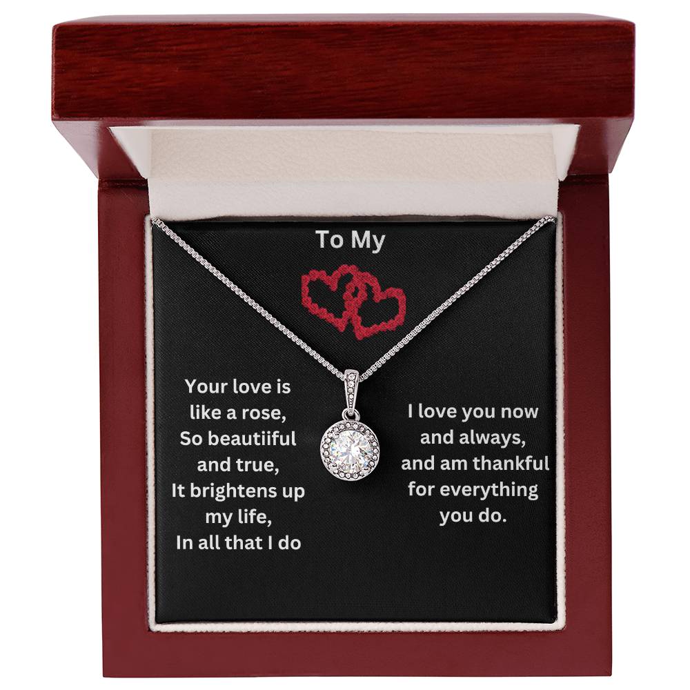 Revd Eternal Hope Necklace. Gift From Boyfriend, Wife Gift, Mother's Day, Wife Necklace, Mother's Day Gift From Soulmate, Mother's Day Gift From Spouse, Wife Birthday Gift, Soulmate Birthday Gift, Just Because Gift to Wife, Birthday Gift, Anniversary Gift