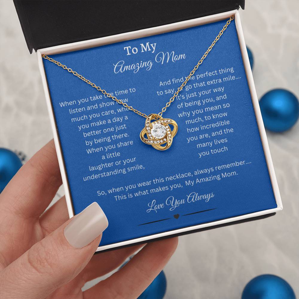 Revd To My Amazing Mom, Mom Gift From Son, Mother's Day, Mom Gift From Daughter, Son To Mom Necklace, Daughter To Mom Necklace, Mother Gift From Son, Mother Gift From Daughter, Mom Birthday Gift From Son, Mom And Son Gift, From Son to Mom Just Because