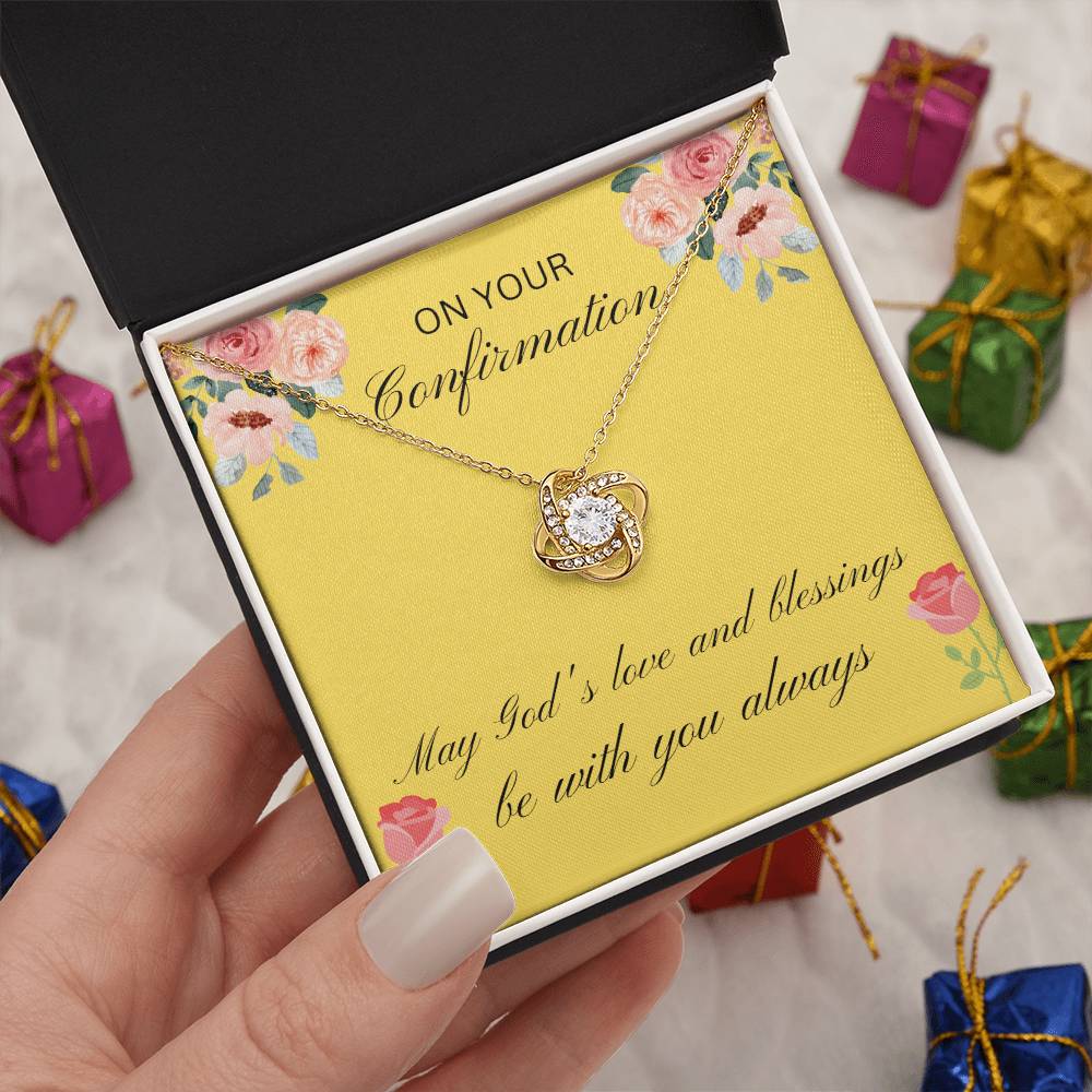 Confirmation Necklace, Christian Gift, Gift from Godparent, Gift from Parent, Gift Necklace, Baptism Gift, First Communion, Faith, Christening, Confirmation, Confirmation Gift for Girls Catholic, Holy Confirmation for Girls