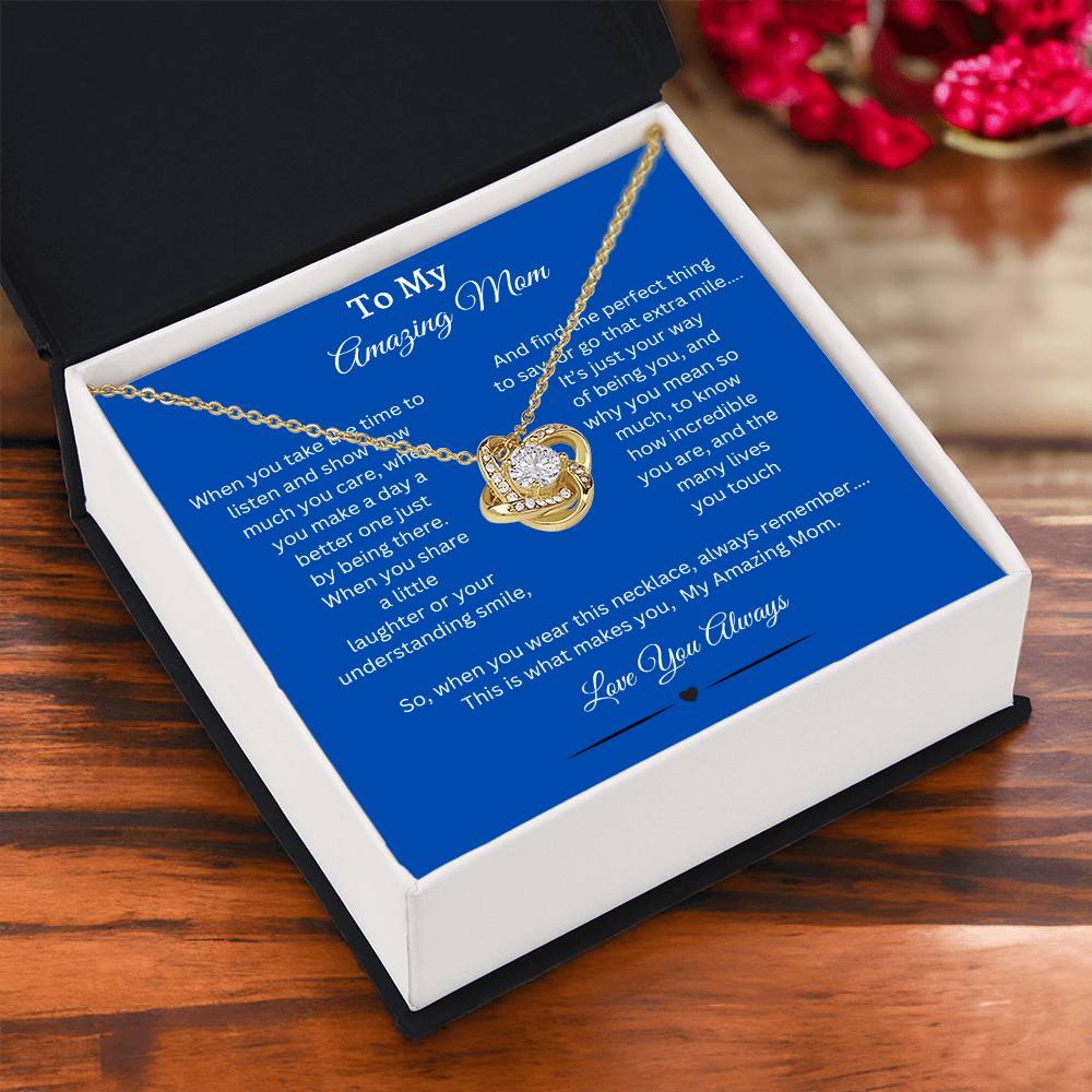 Revd To My Amazing Mom, Mom Gift From Son, Mother's Day, Mom Gift From Daughter, Son To Mom Necklace, Daughter To Mom Necklace, Mother Gift From Son, Mother Gift From Daughter, Mom Birthday Gift From Son, Mom And Son Gift, From Son to Mom Just Because